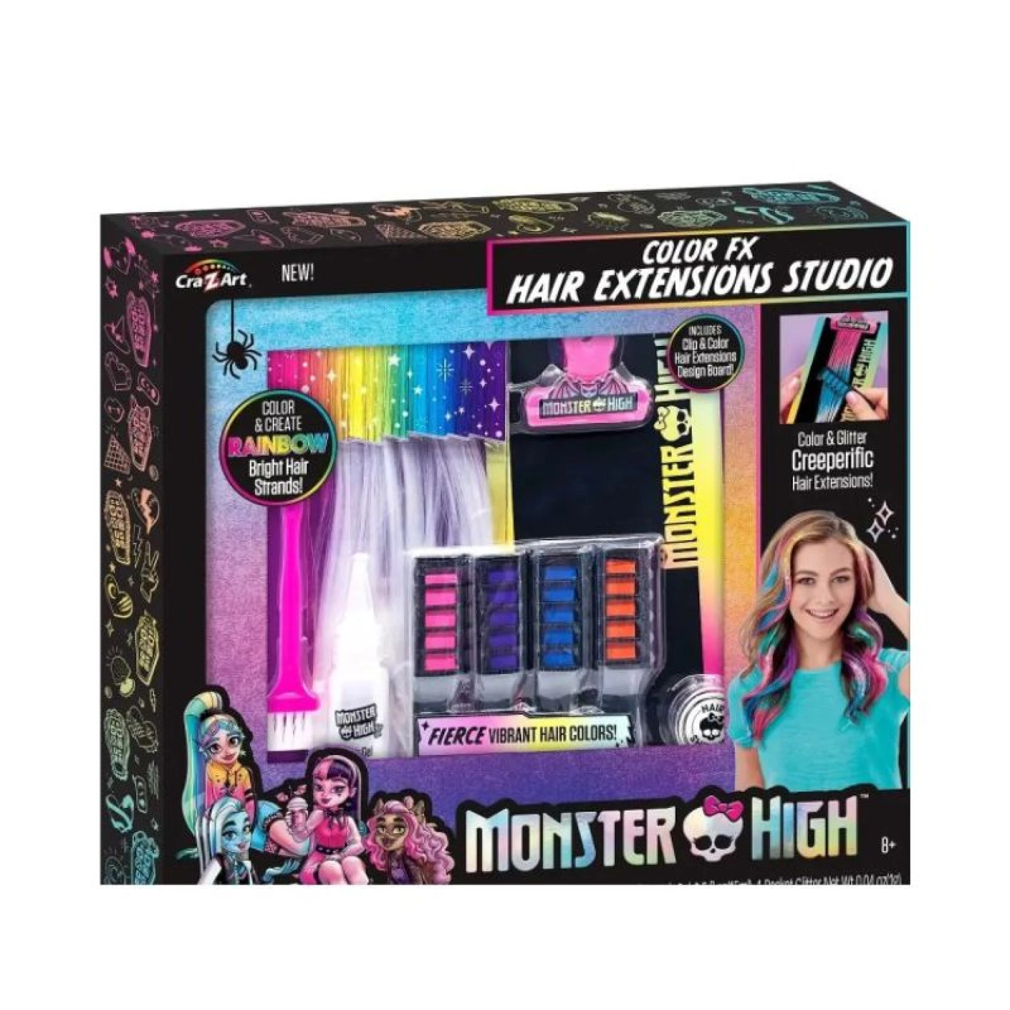 Cra-Z-Art Monster High Monster FX Hair Extension Studio