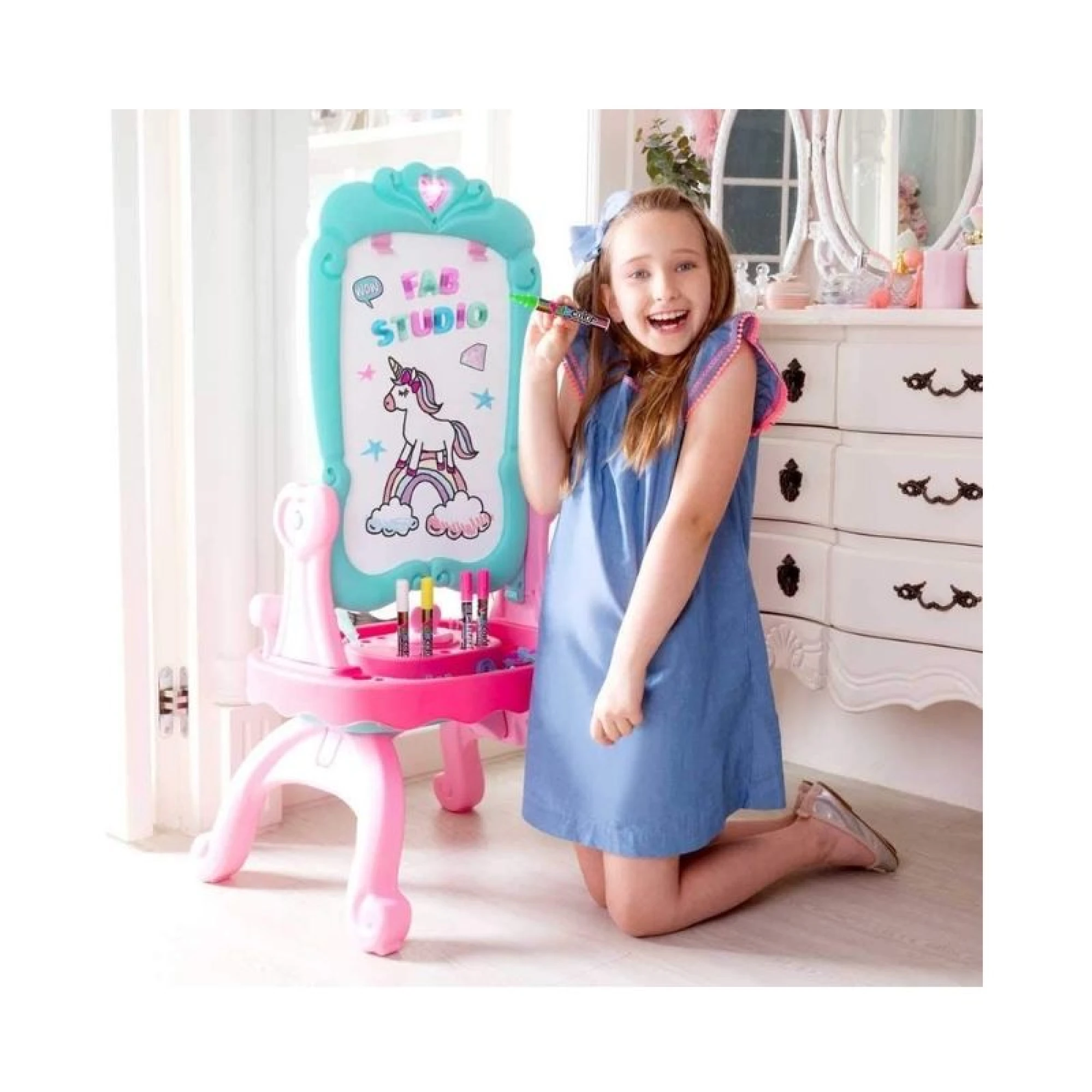 Grow N' Up FabStudio 3-in-1 Vanity Easel