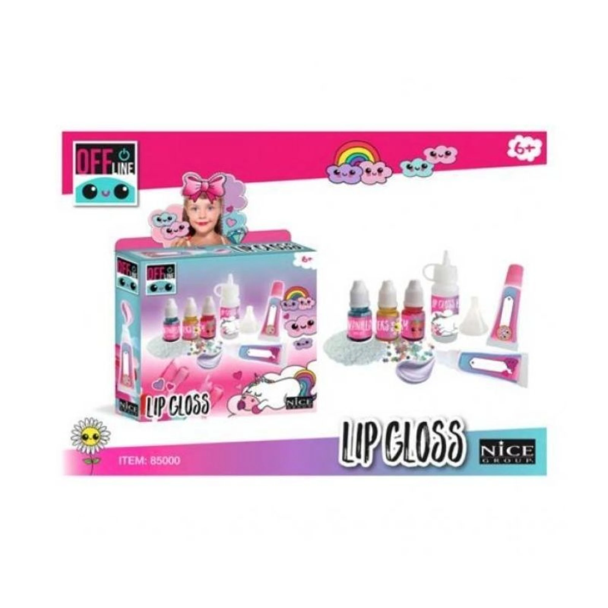 NICE OFFLINE LIP GLOSS KIT