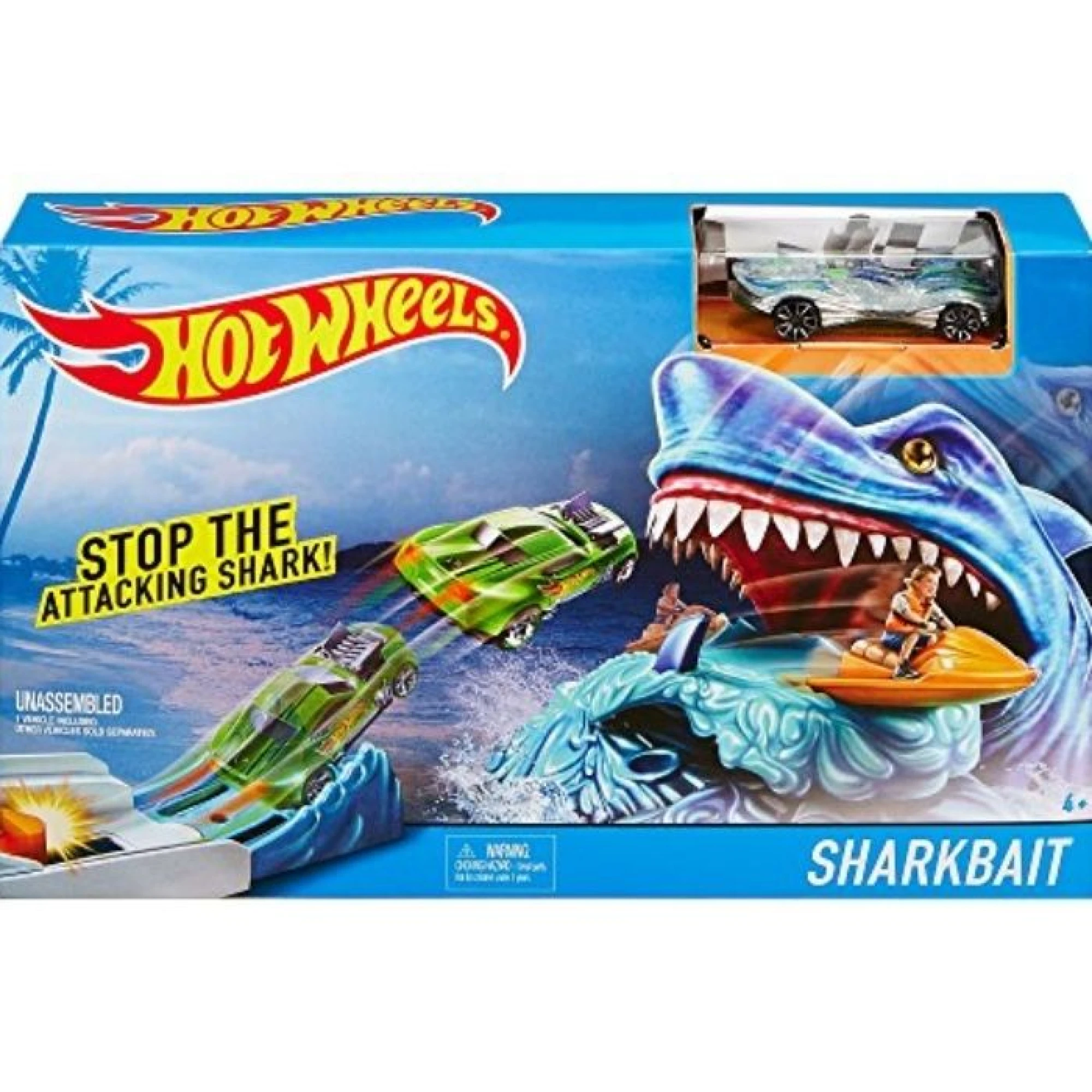 Hot Wheels Sharkbait Play Set