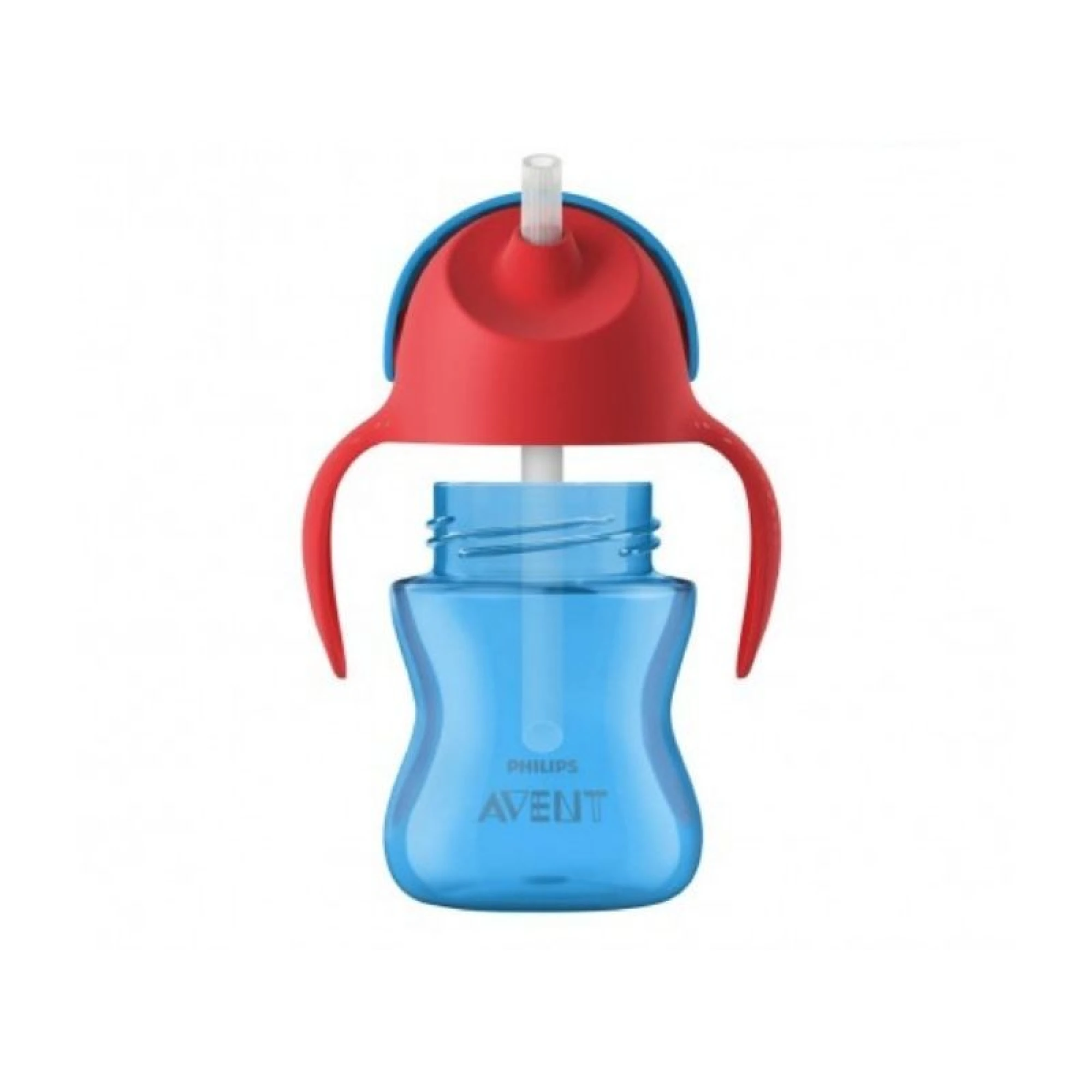Philips Avent Cup with straw 200ml 9m+ Blue