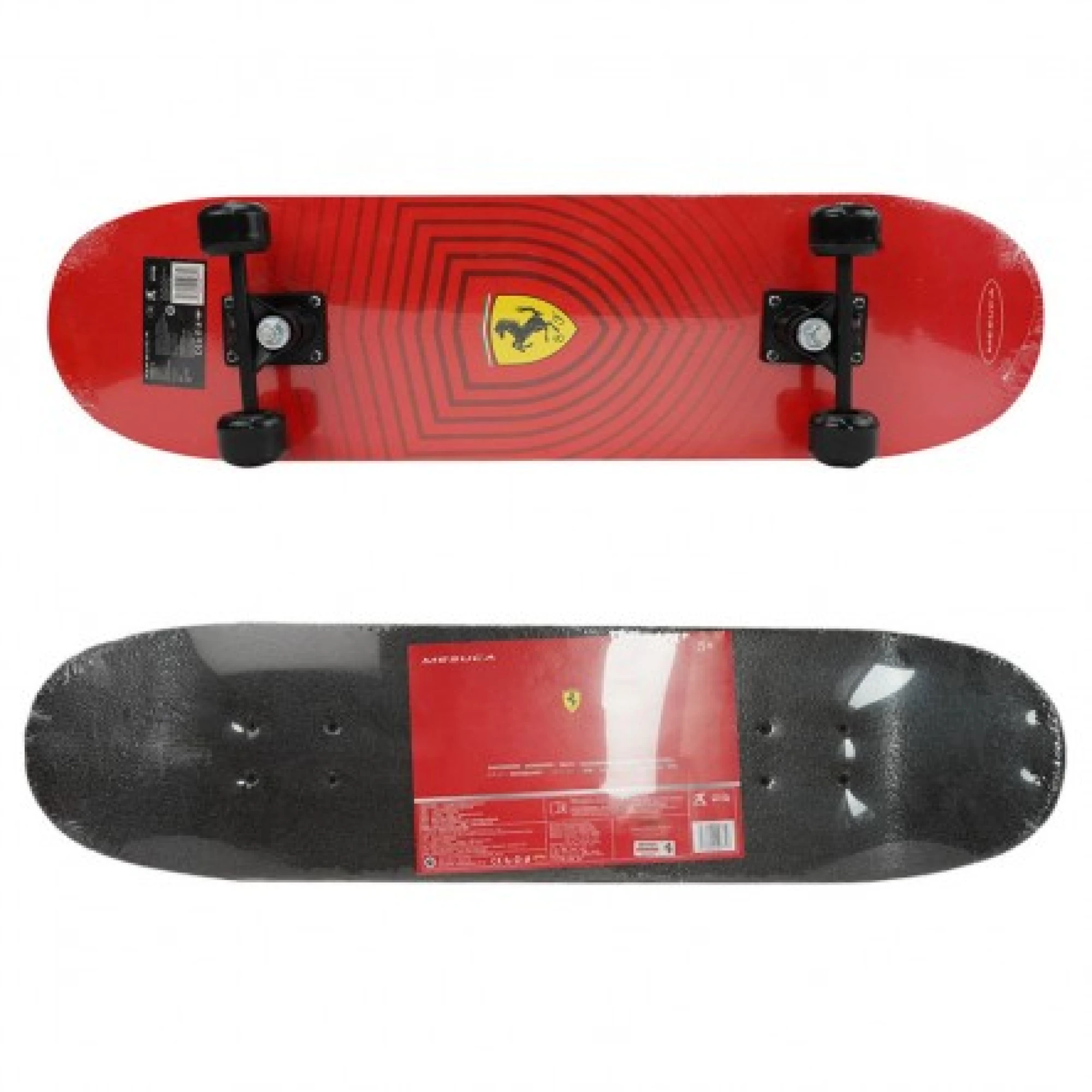 Ferrari Double Kick Red Skateboard