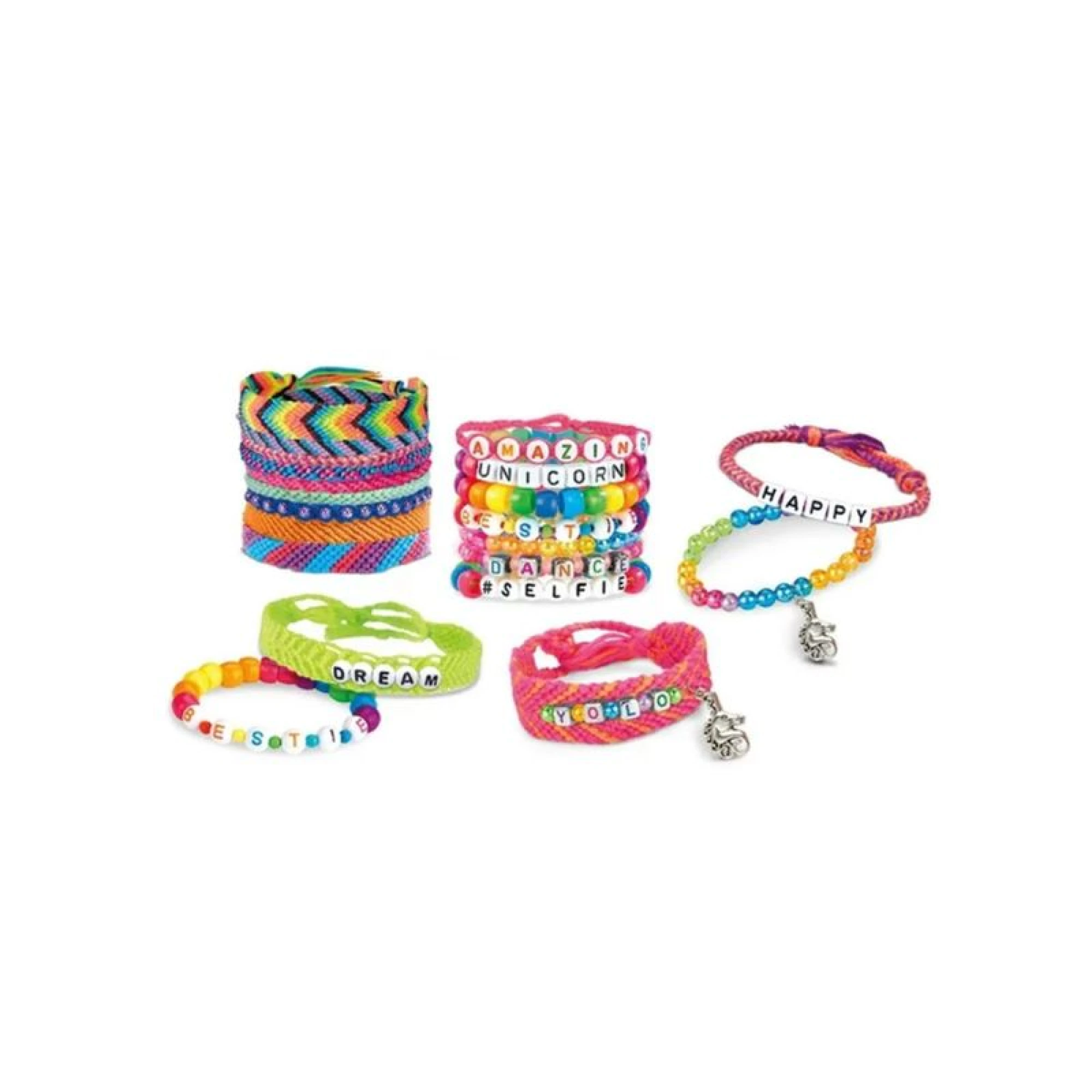 Cra-Z-Art Shimmer N Sparkle Deluxe Bead &amp; Charm Bracelet Studio