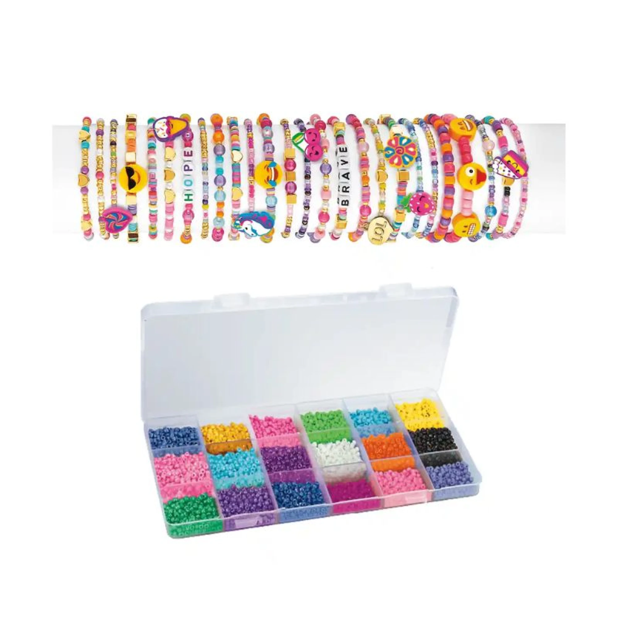 Cra-Z-Art Shimmer 'n Sparkle Bead Mania Friendship Studio