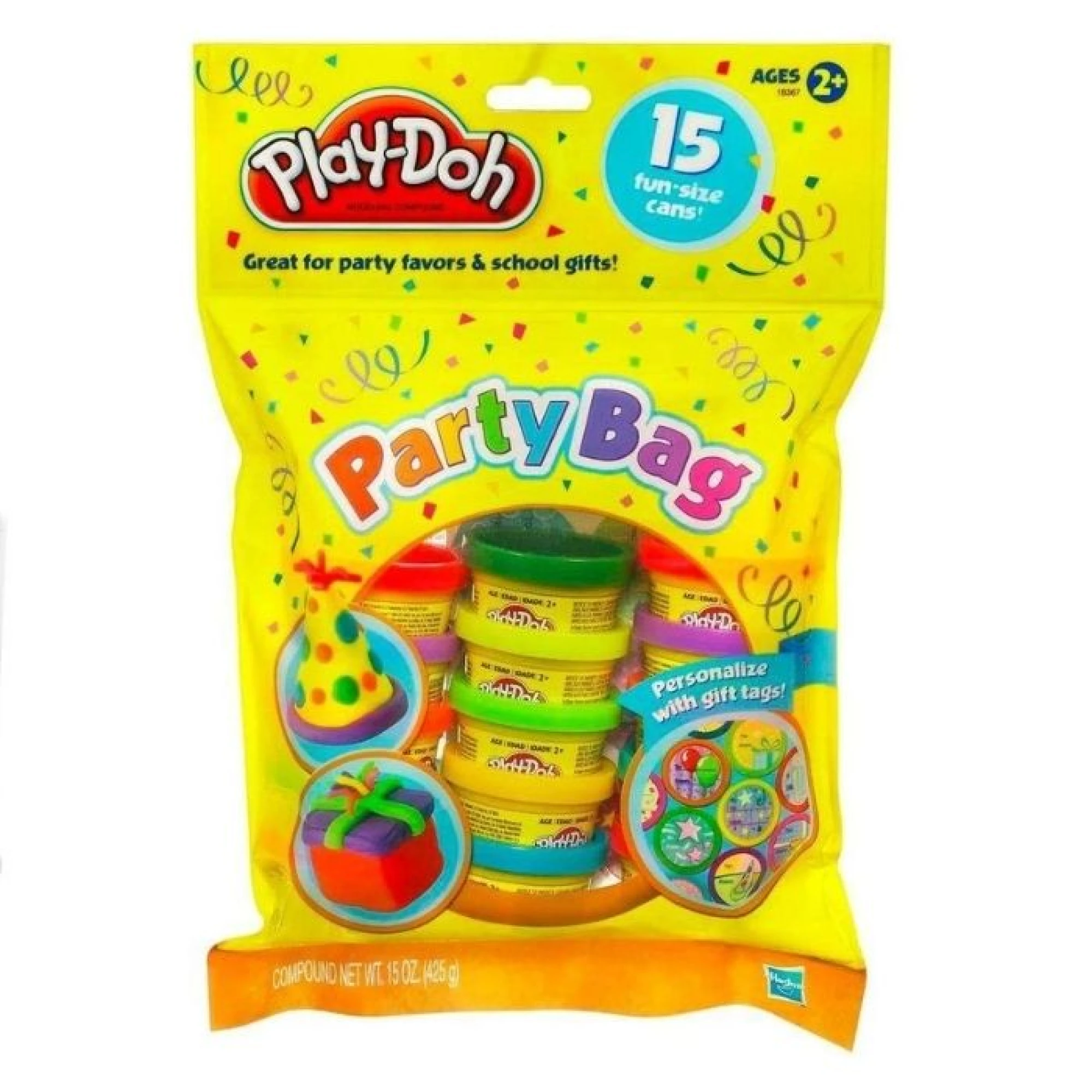 Play-Doh Party Bag Dough, 15 Count (Assorted Colors)