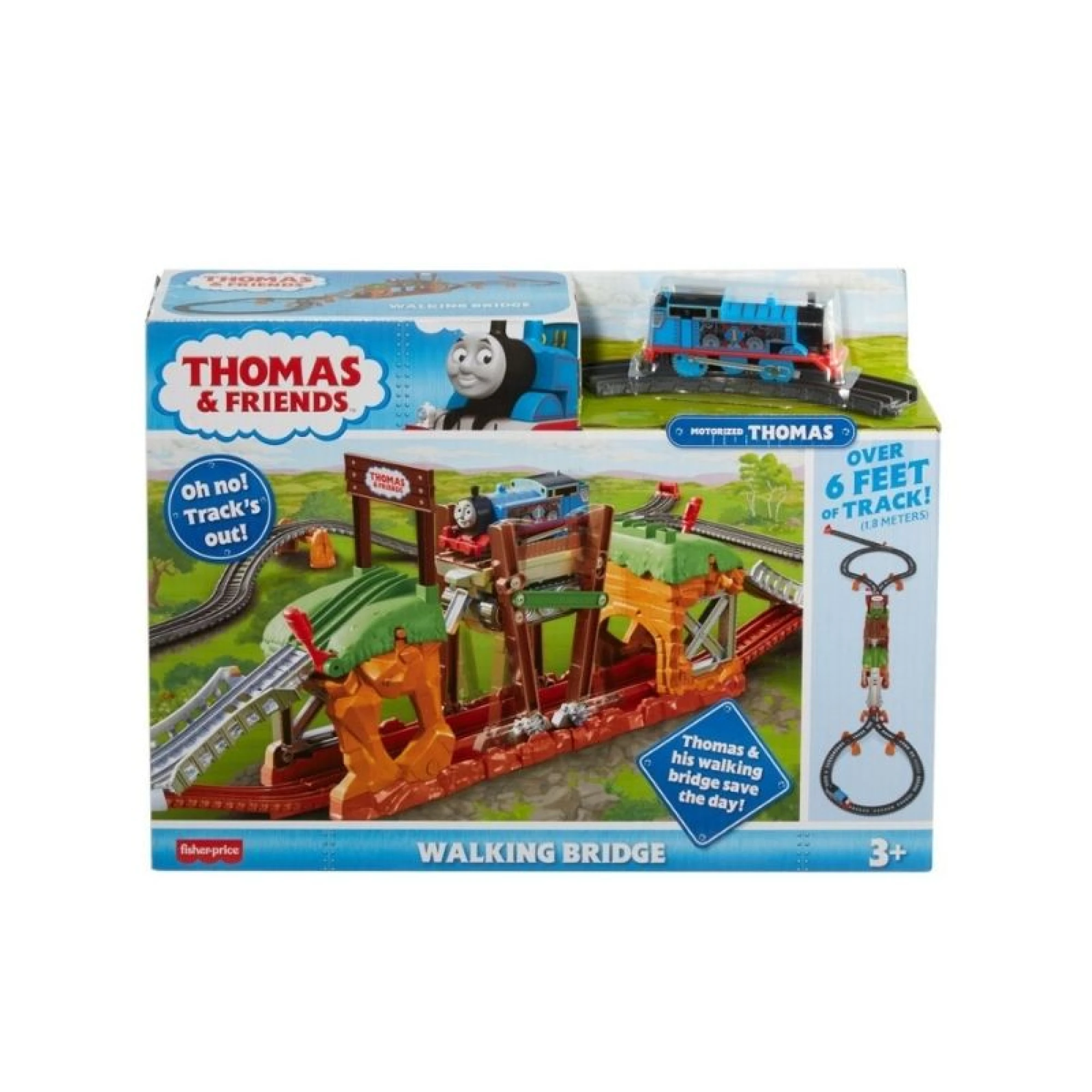 Fisher-Price Thomas And Friends Walking Bridge Motorized Train Set