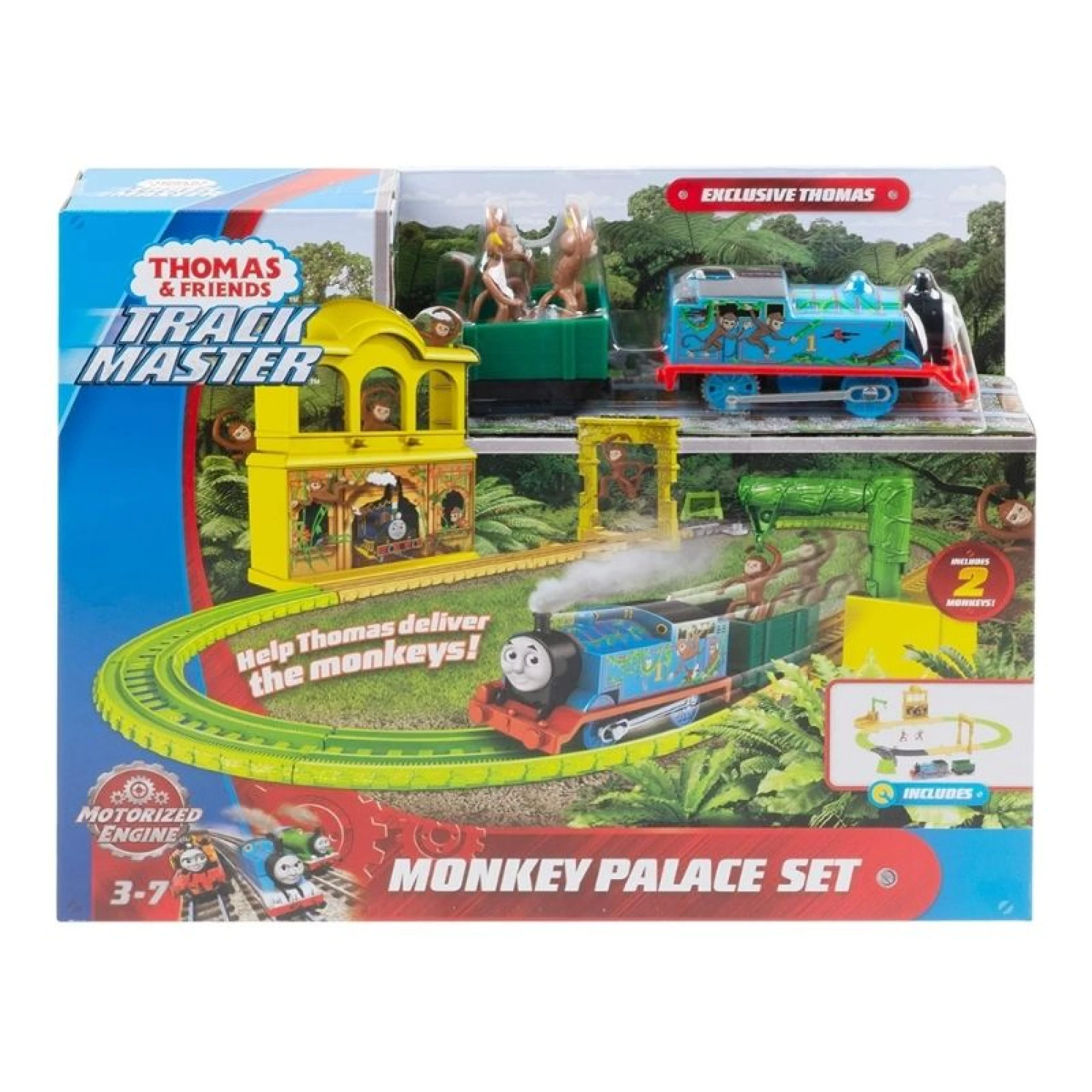 Thomas &amp; Friends Track Master Monkey Palace Set,