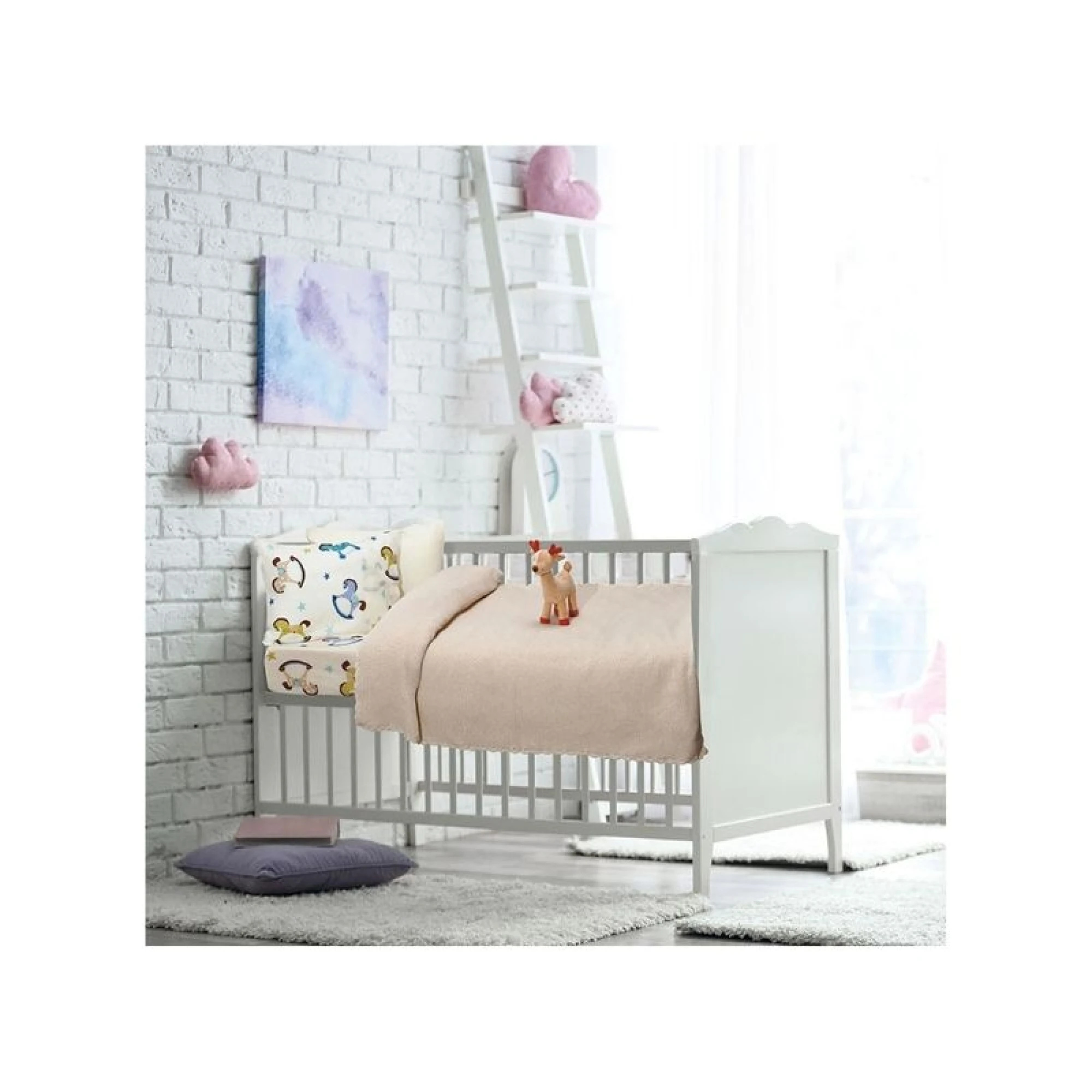 DAS BABY KNITTED BLANKET 75X100 RELAX