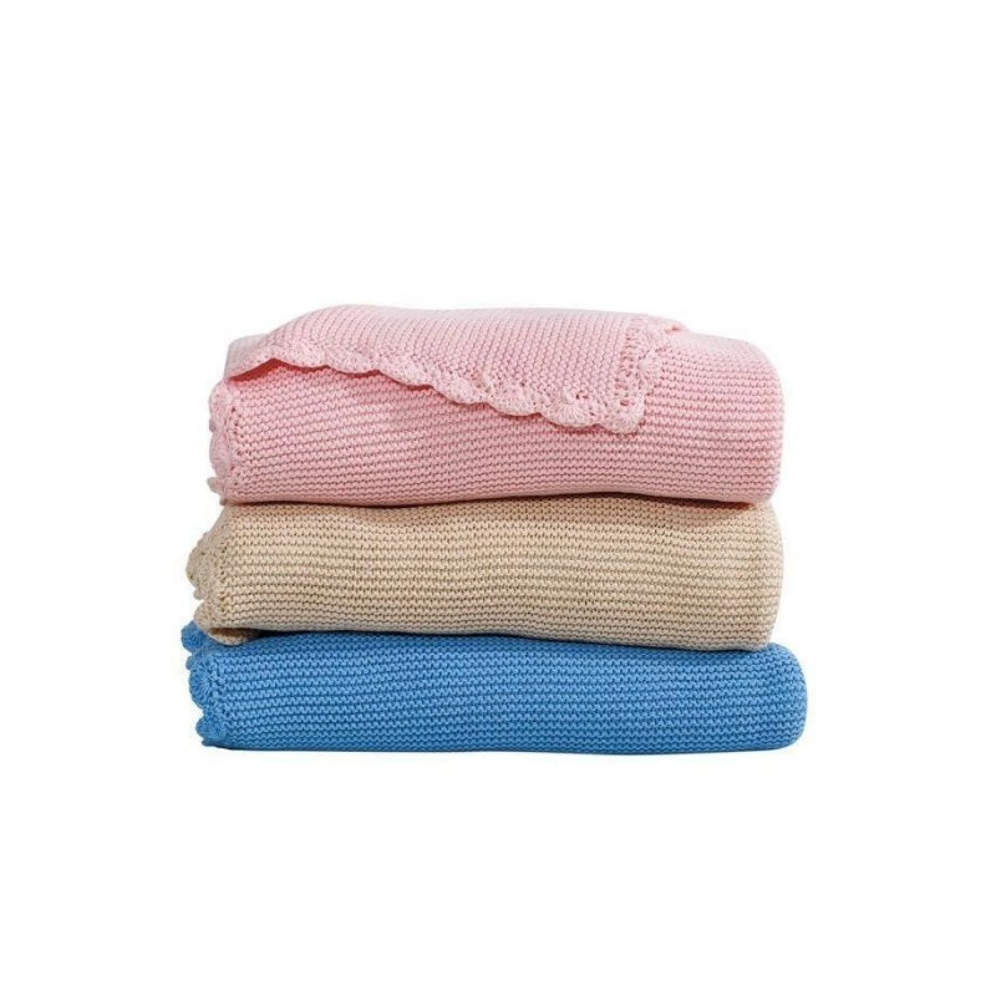 DAS BABY KNITTED BLANKET 75X100 RELAX