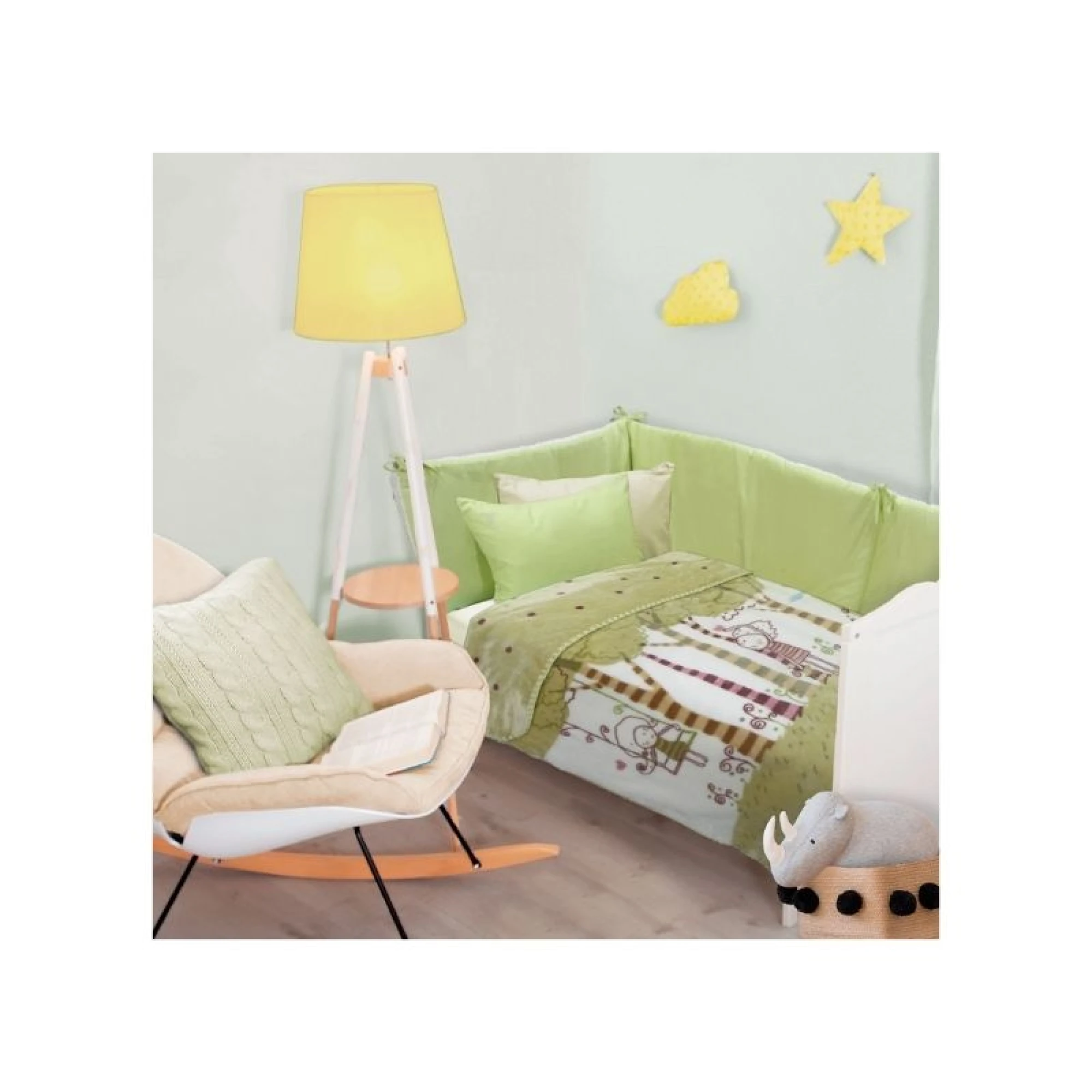 DAS BABY BLANKET VELOR 110X140 RELAX
