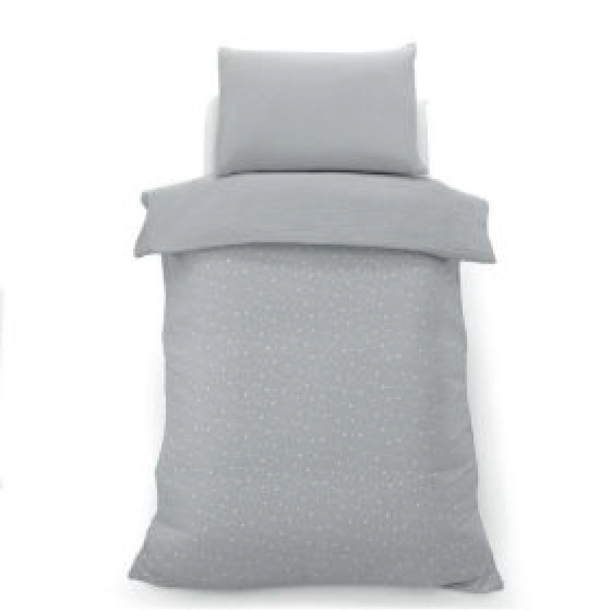 Italbaby Muslin grey baby bedding with stars