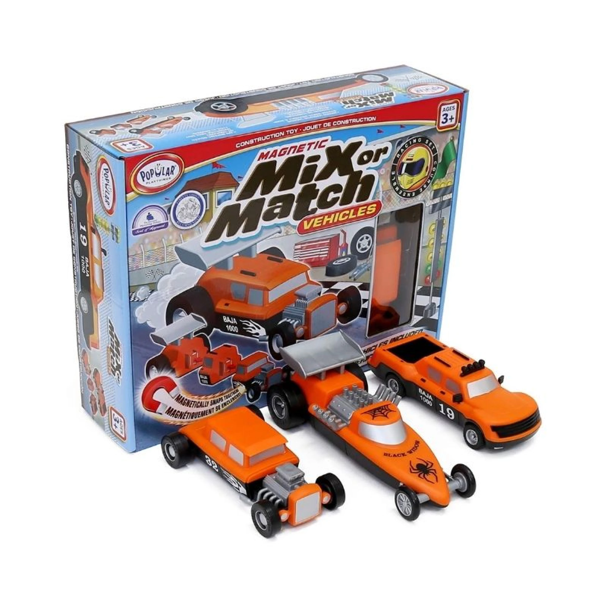Mix or Match Vechicles - Race Cars Set