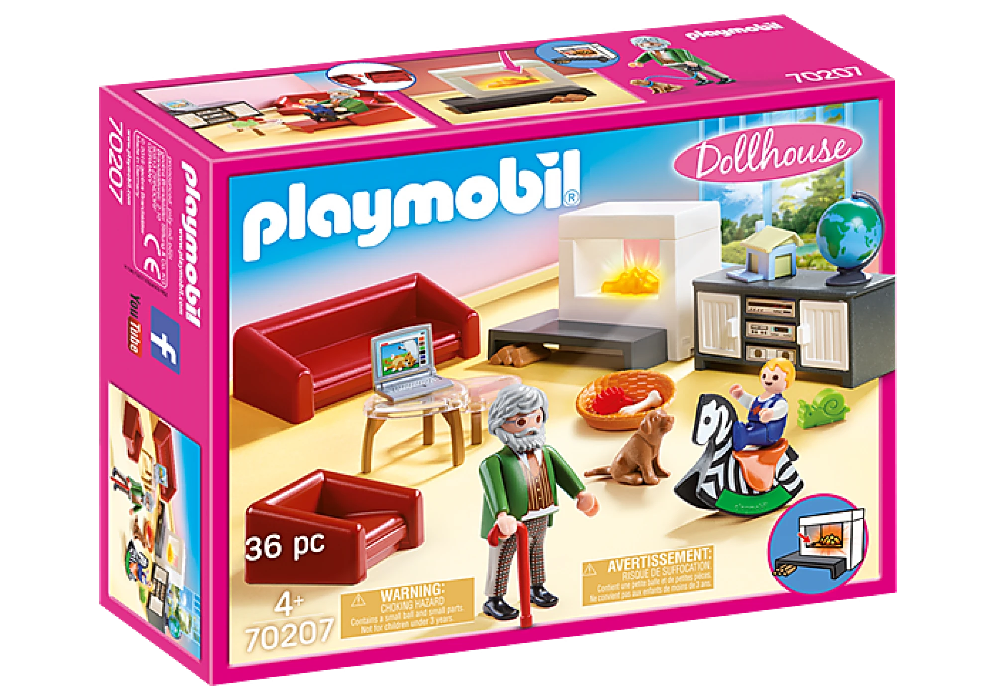 Plymobil-Comfortable Living Room