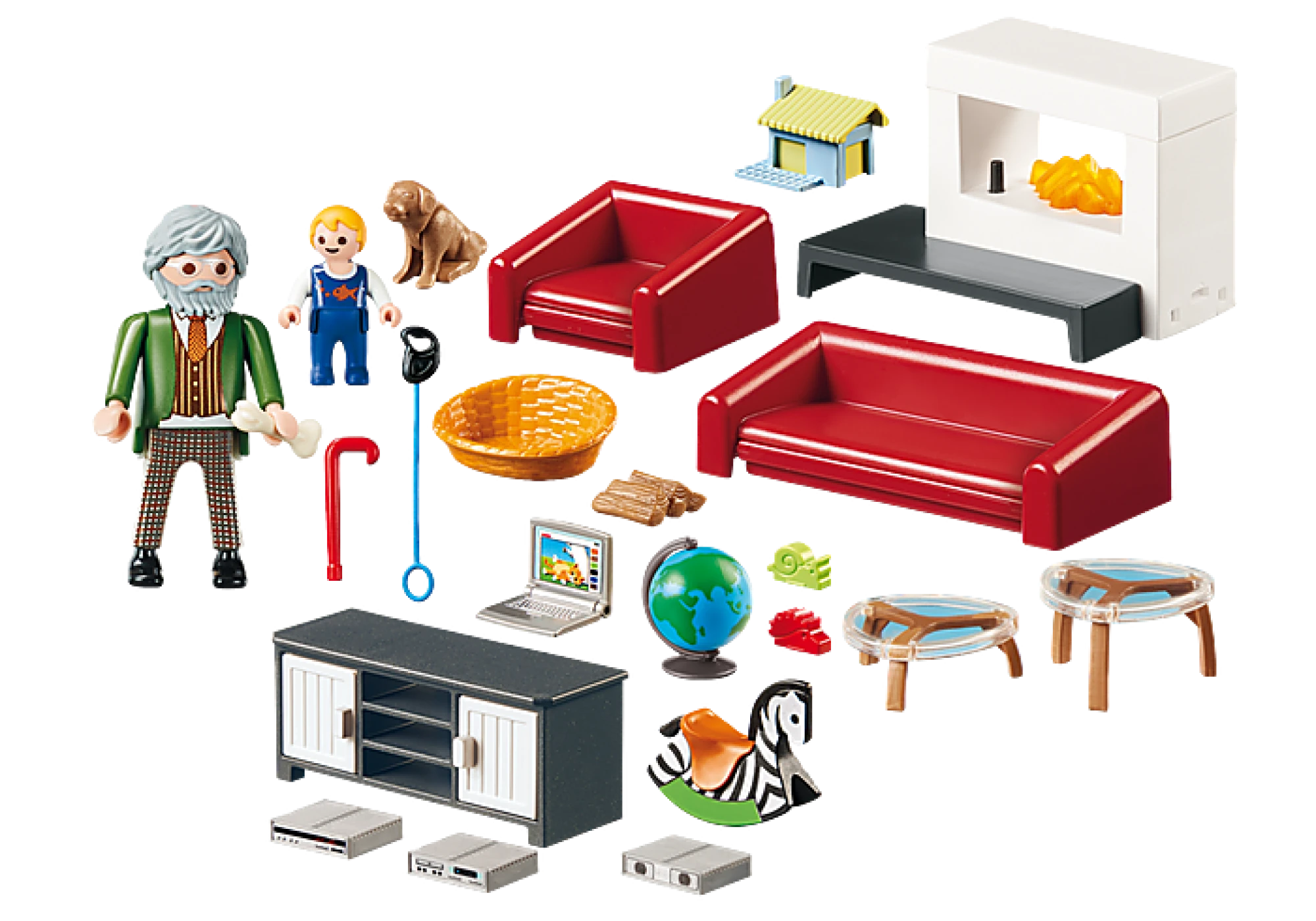 Plymobil-Comfortable Living Room