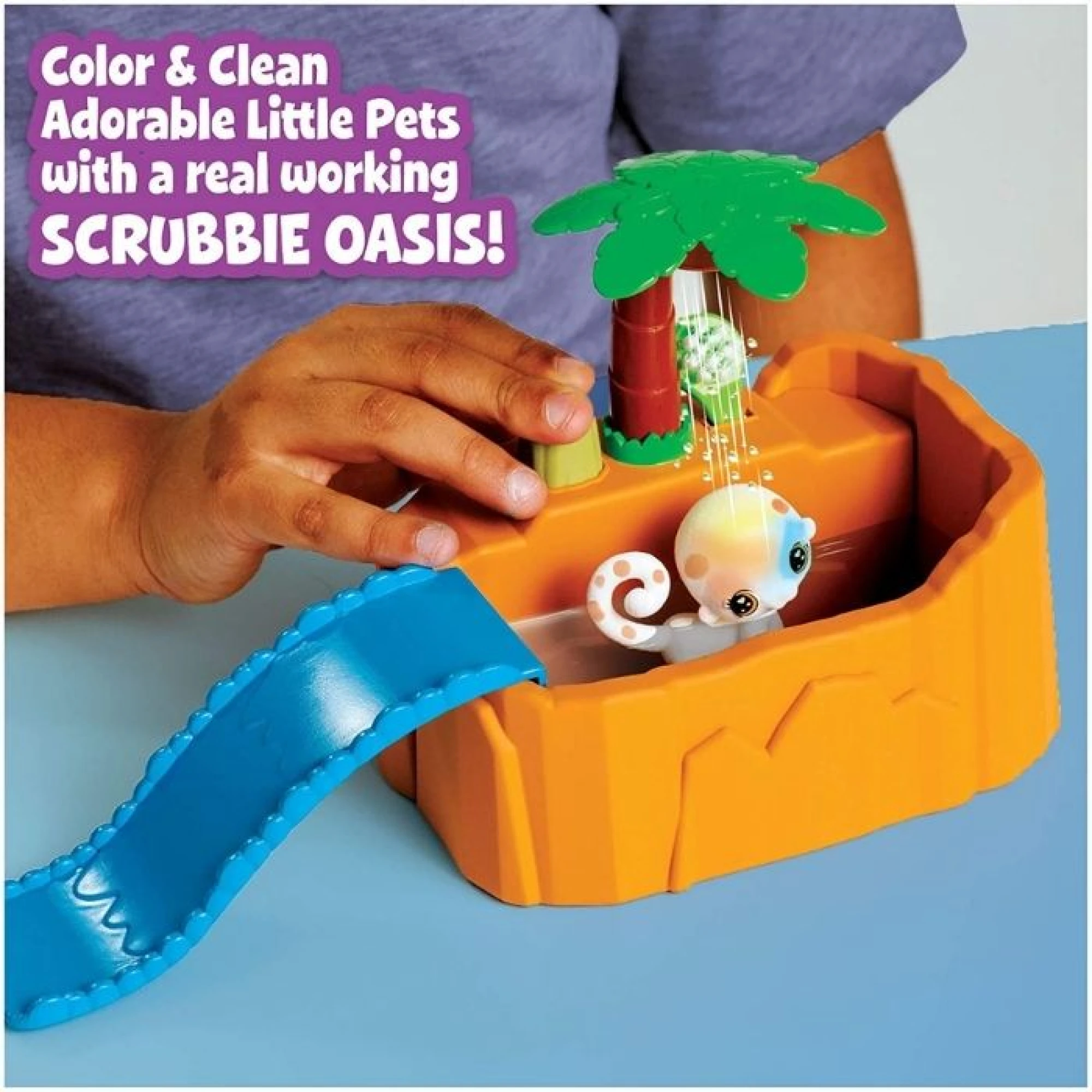 Crayola Washimals Safari Tub Animal Toy Set