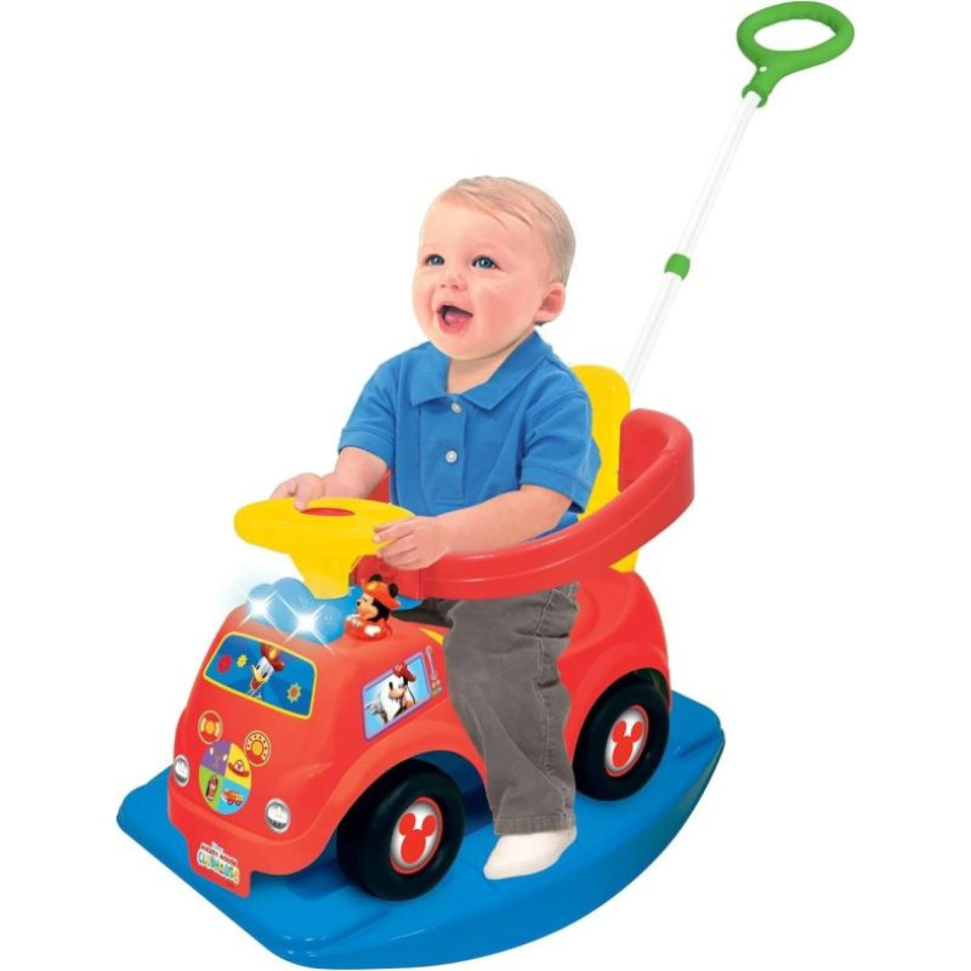 Kiddieland Mickey 4 in 1 lights n sounds fire engine
