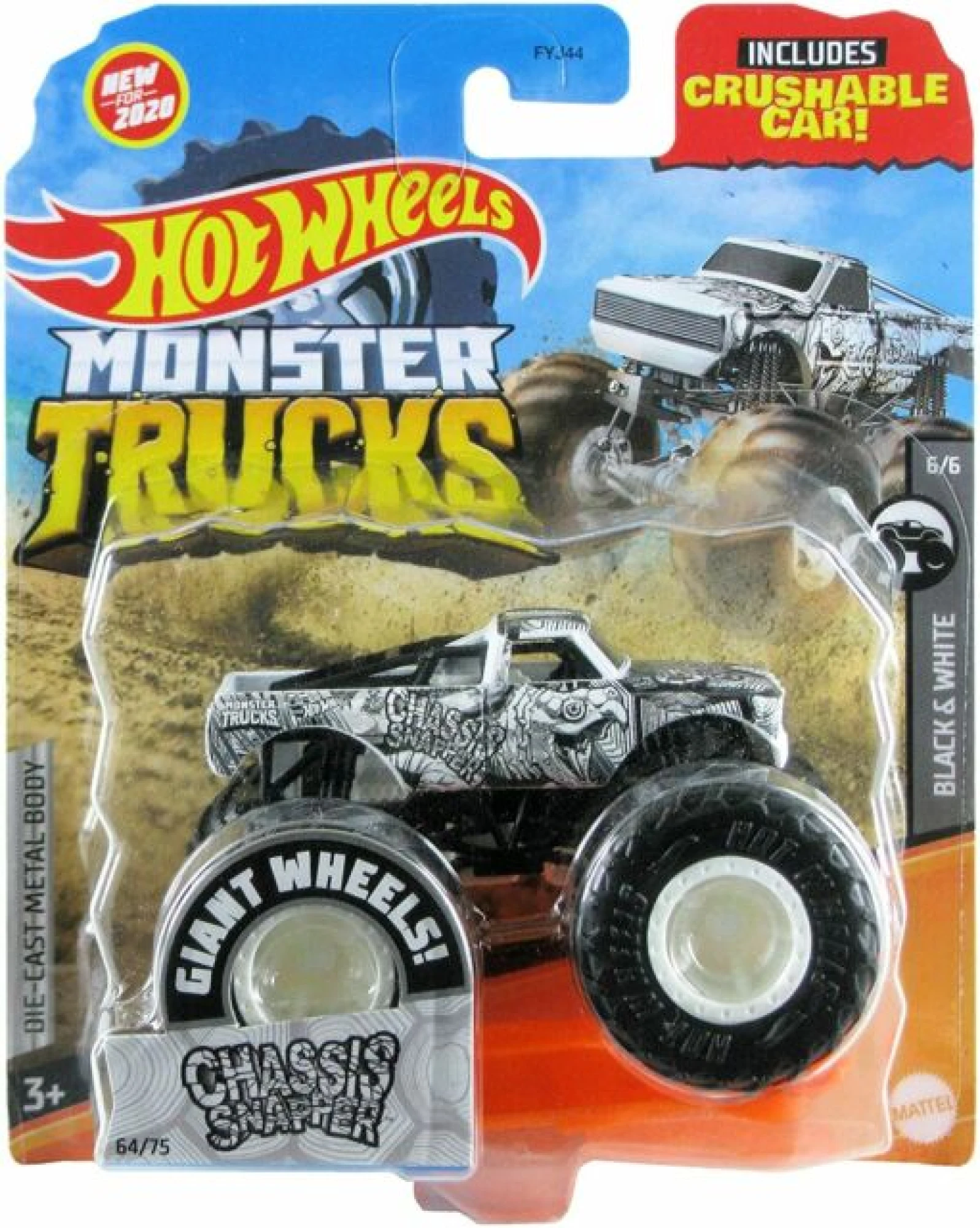 Hot Wheels - Monster Truck Chassis Snapper
