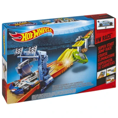 Hot Wheels Super Start Jump Race Track