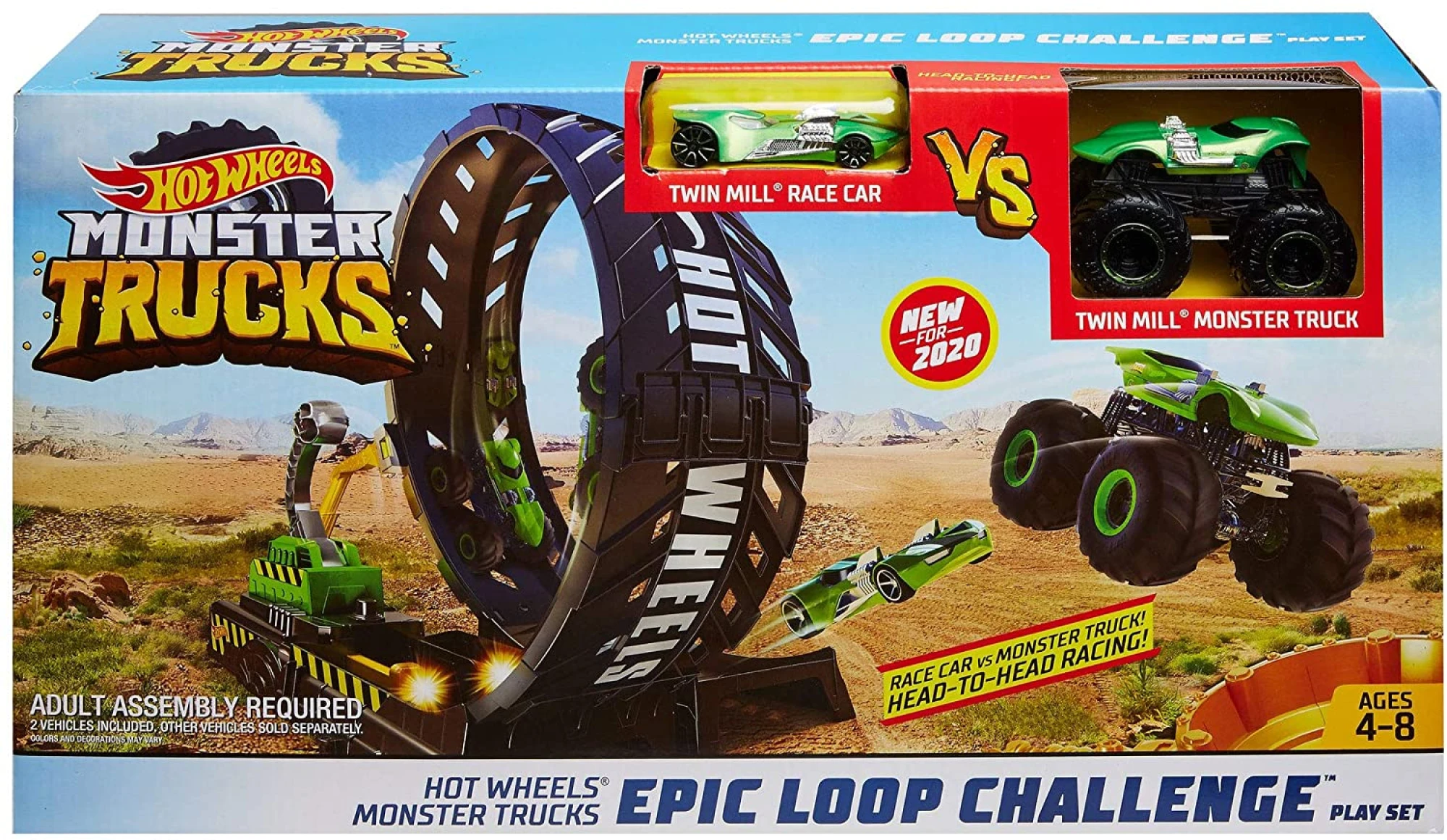 Hot Wheels Monster Trucks Epic Loop Challenge Play Set
