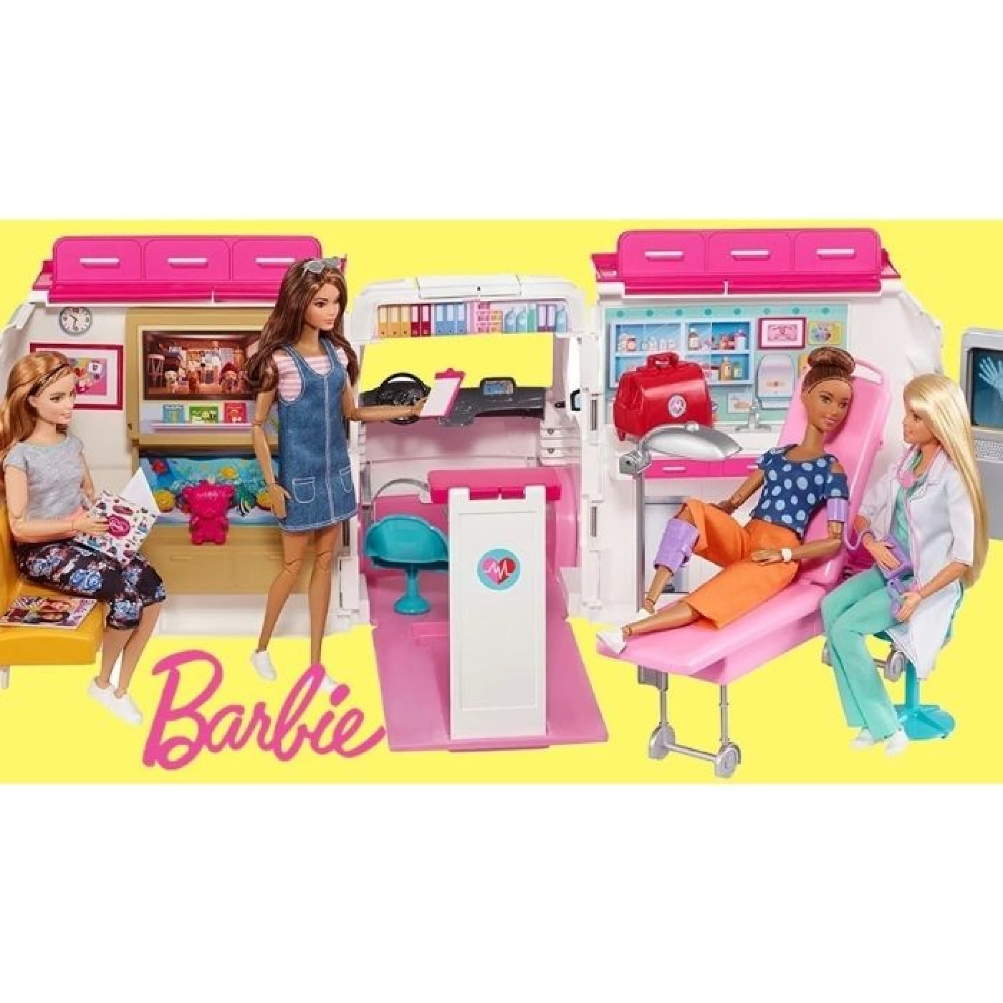Barbie Care Clinic Vehicle