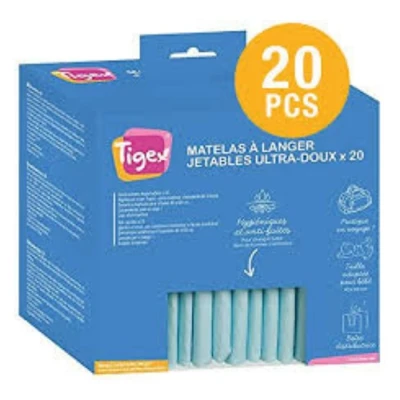 Tigex Disposable Baby Changing Mat Protectors