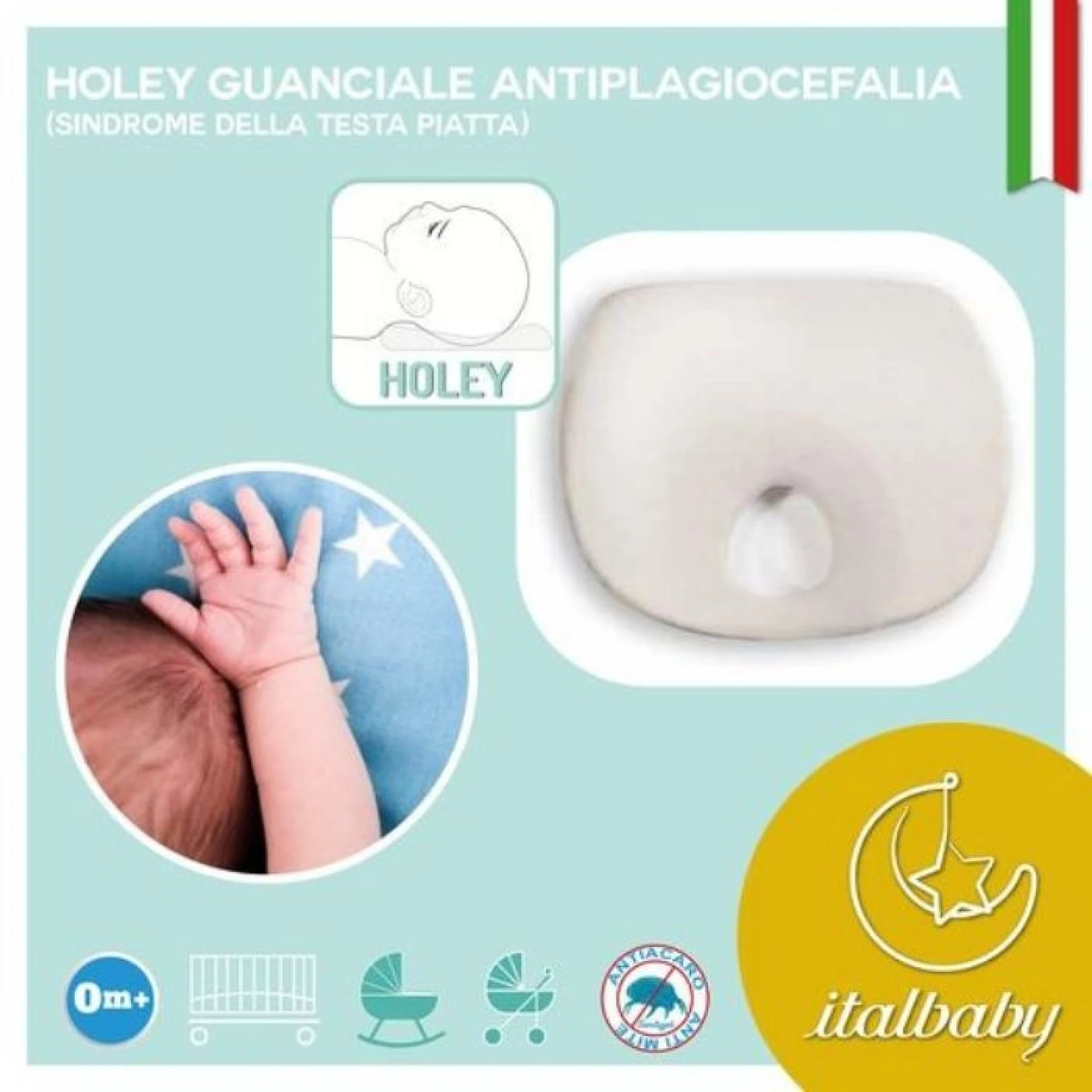 HOLEY PILLOW Antiplagiocephalia