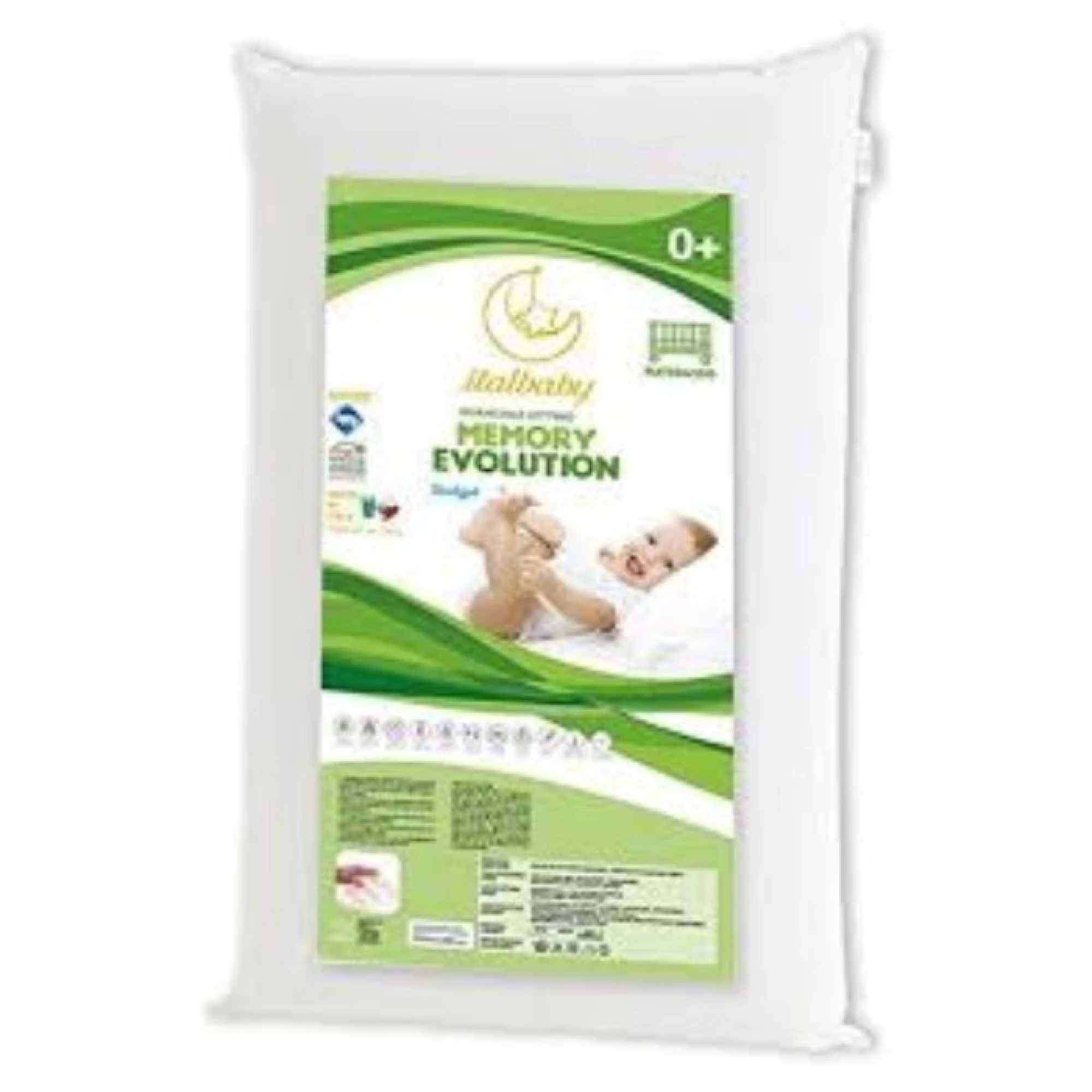 Italbaby Memory Evolution Pillow For Cot