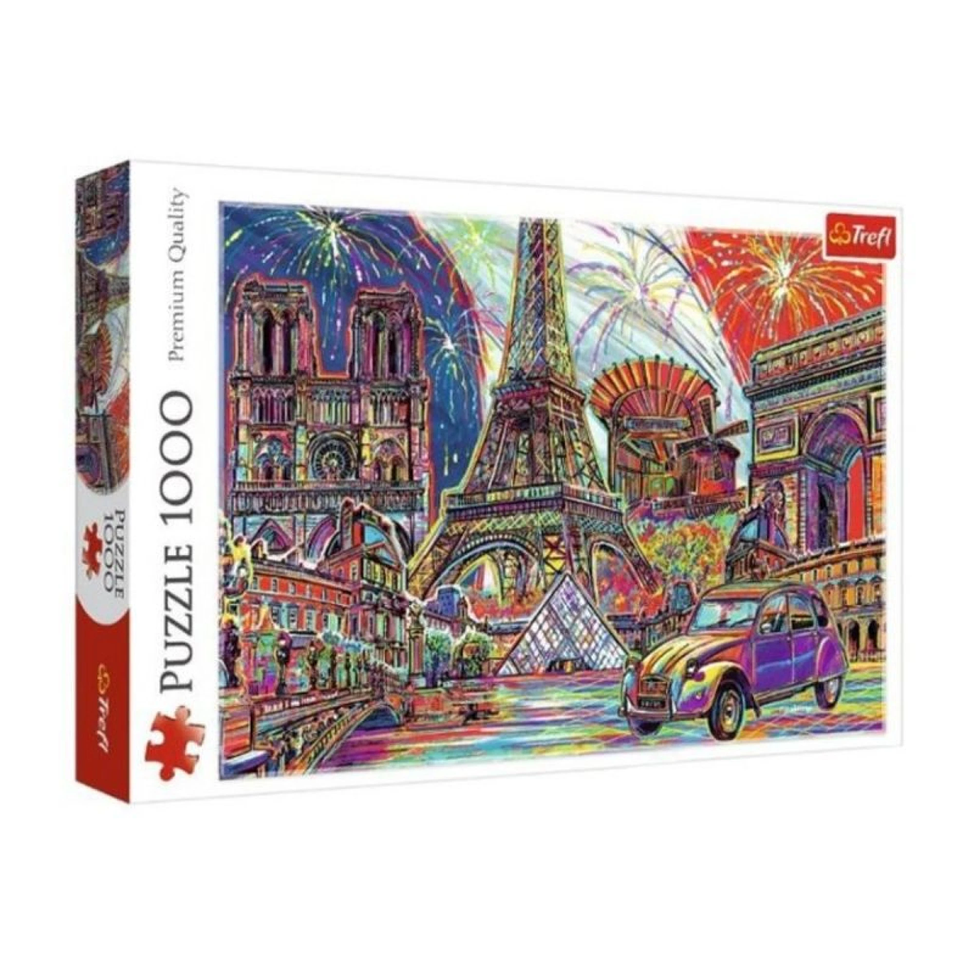1000-Piece Colours Of Paris Jigsaw Puzzle