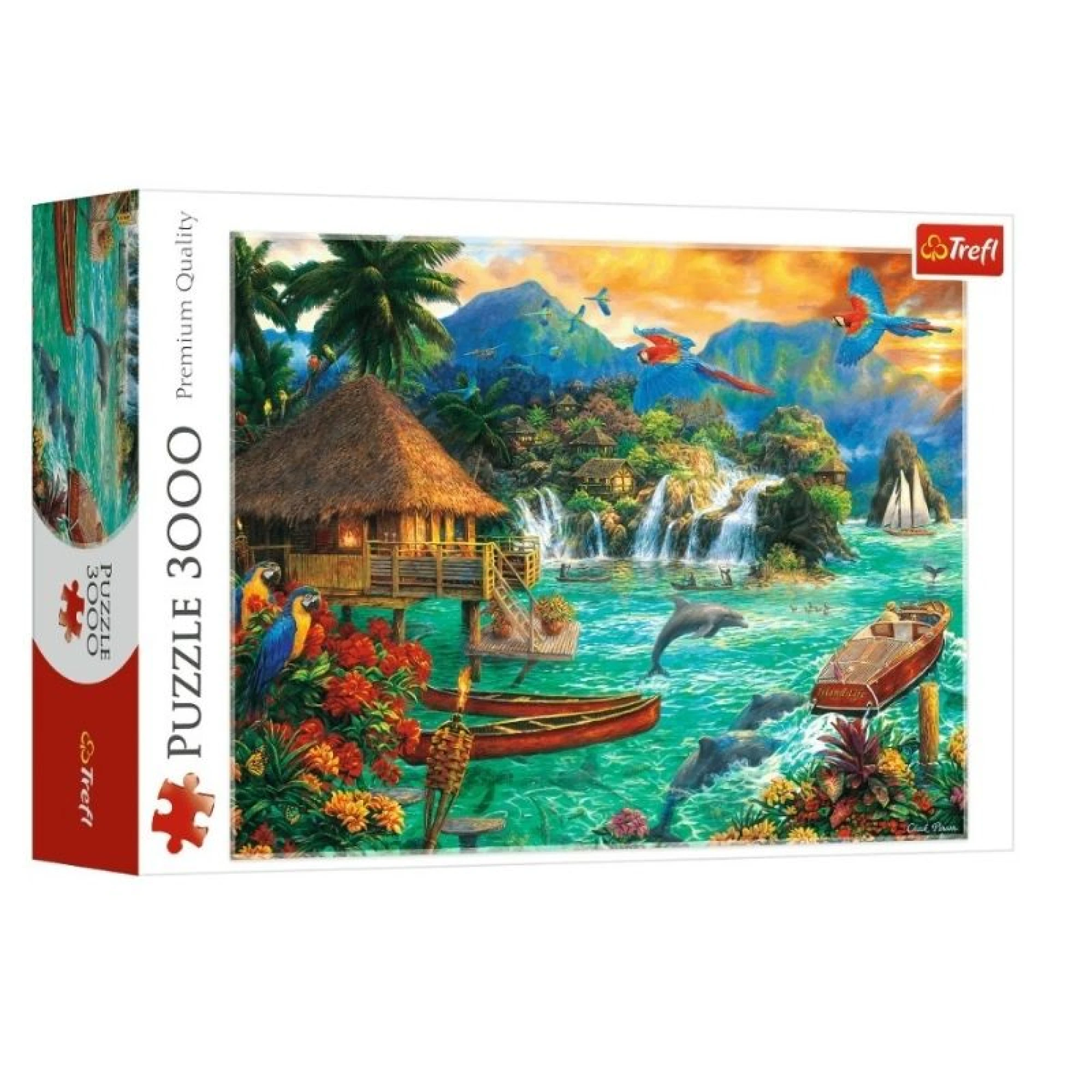 Trefl Island Life 3000 piece jigsaw puzzle