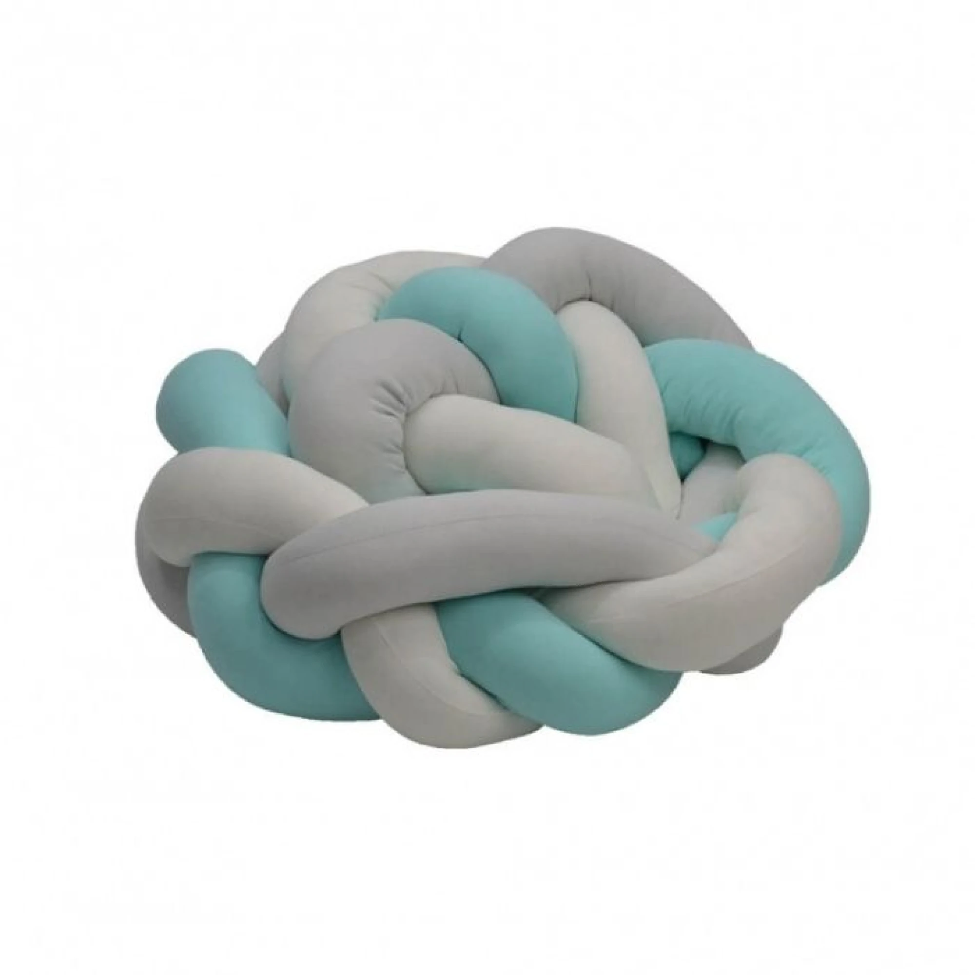 Braid bed bumper Mint