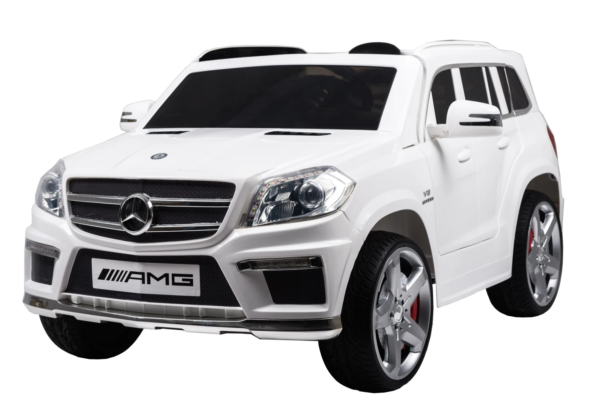 Licensed Mercedes-Benz AMG GL63 Kids Electric Car White