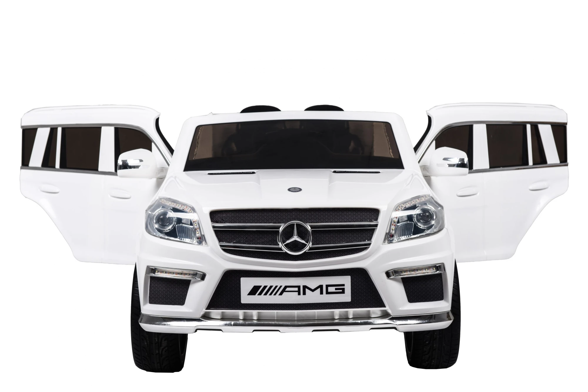 Licensed Mercedes-Benz AMG GL63 Kids Electric Car White