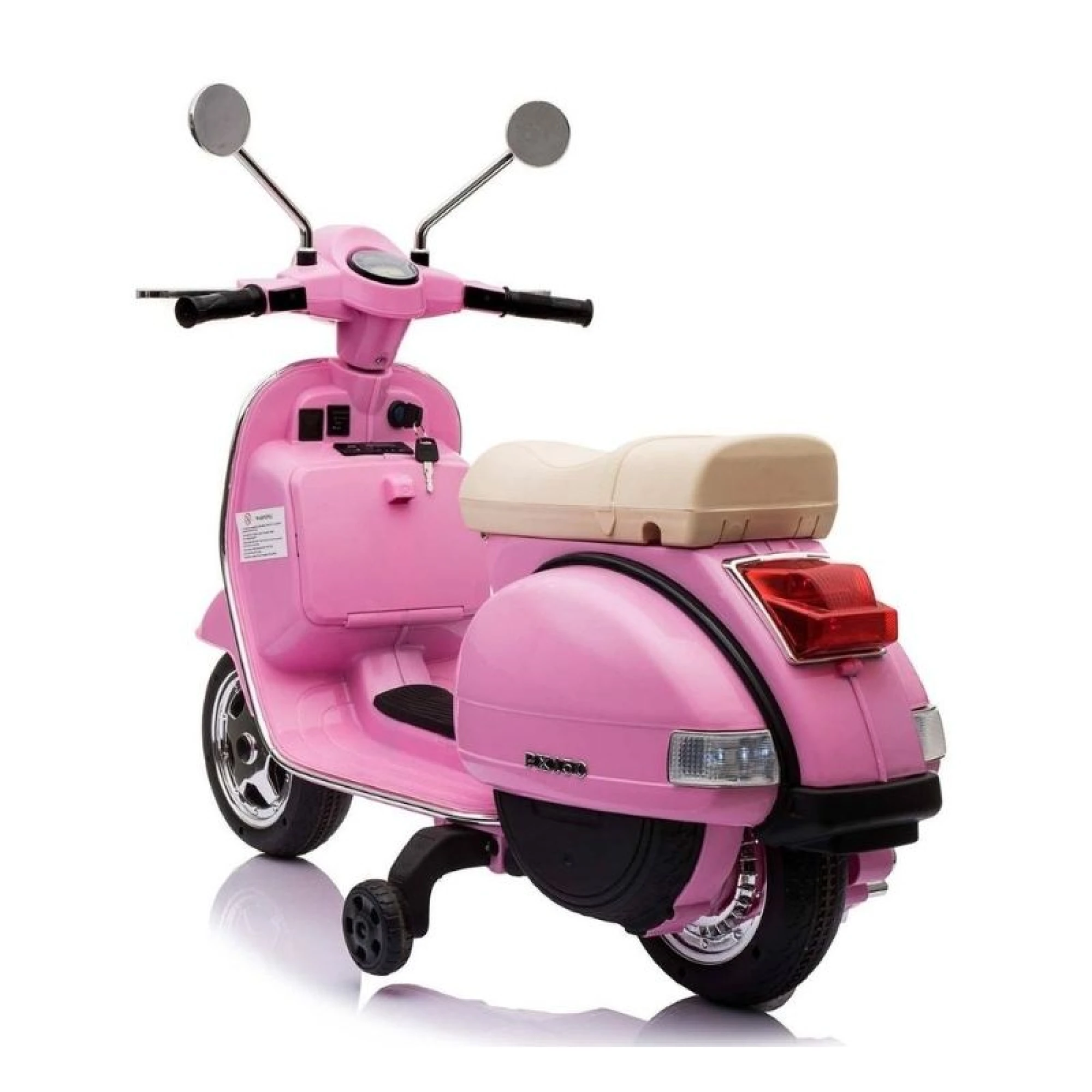 Vespa 12V Ride On Children’s Electric Bike (pink)