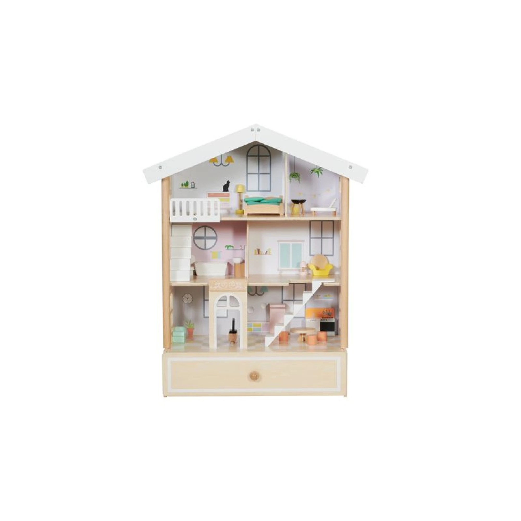 Classic World Toys Happy Villa Doll House