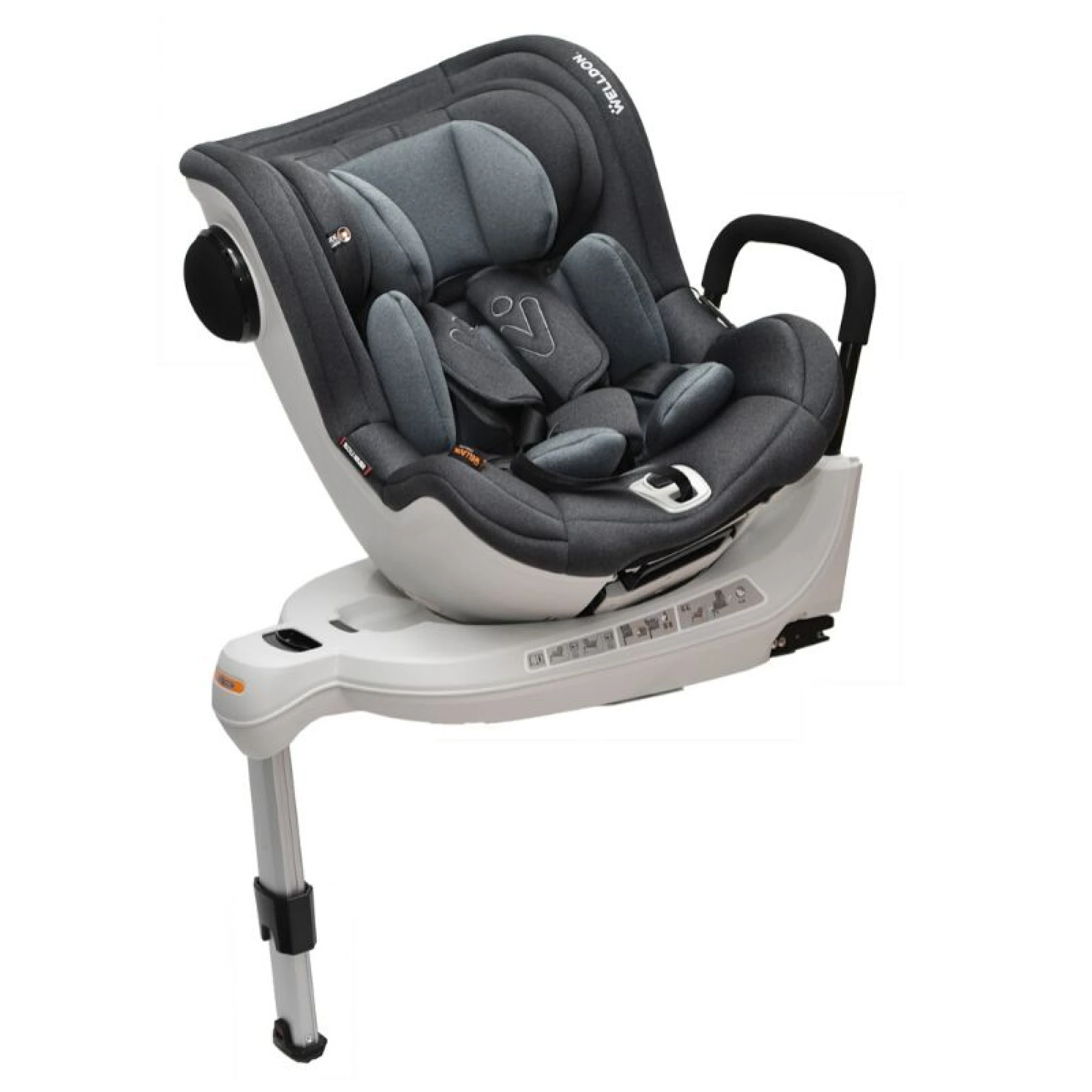 Welldon Car Seat IG03 grey  (0 – 18kg)
