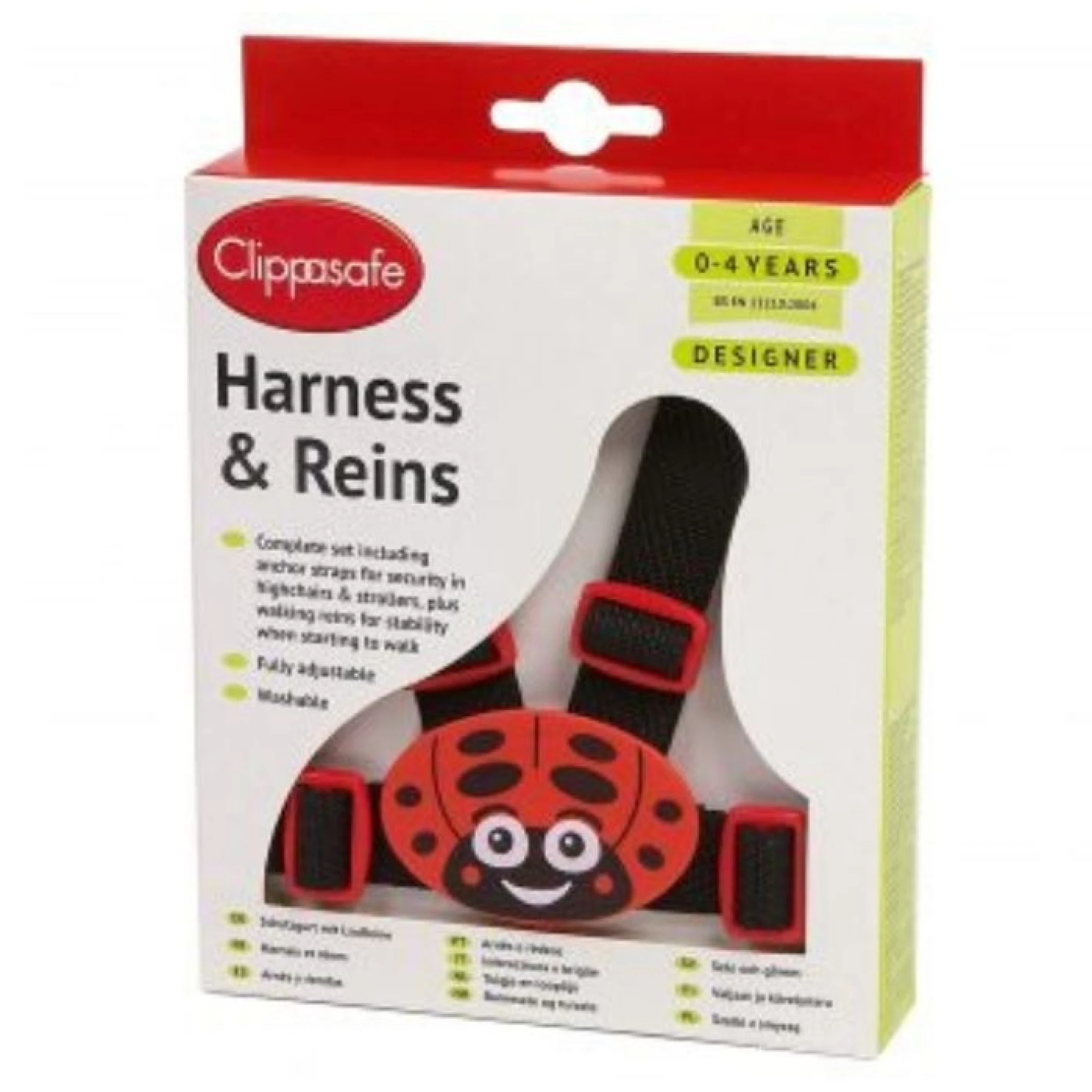 Ladybird Designer Harness (with Reins &amp; Anchor Straps)
