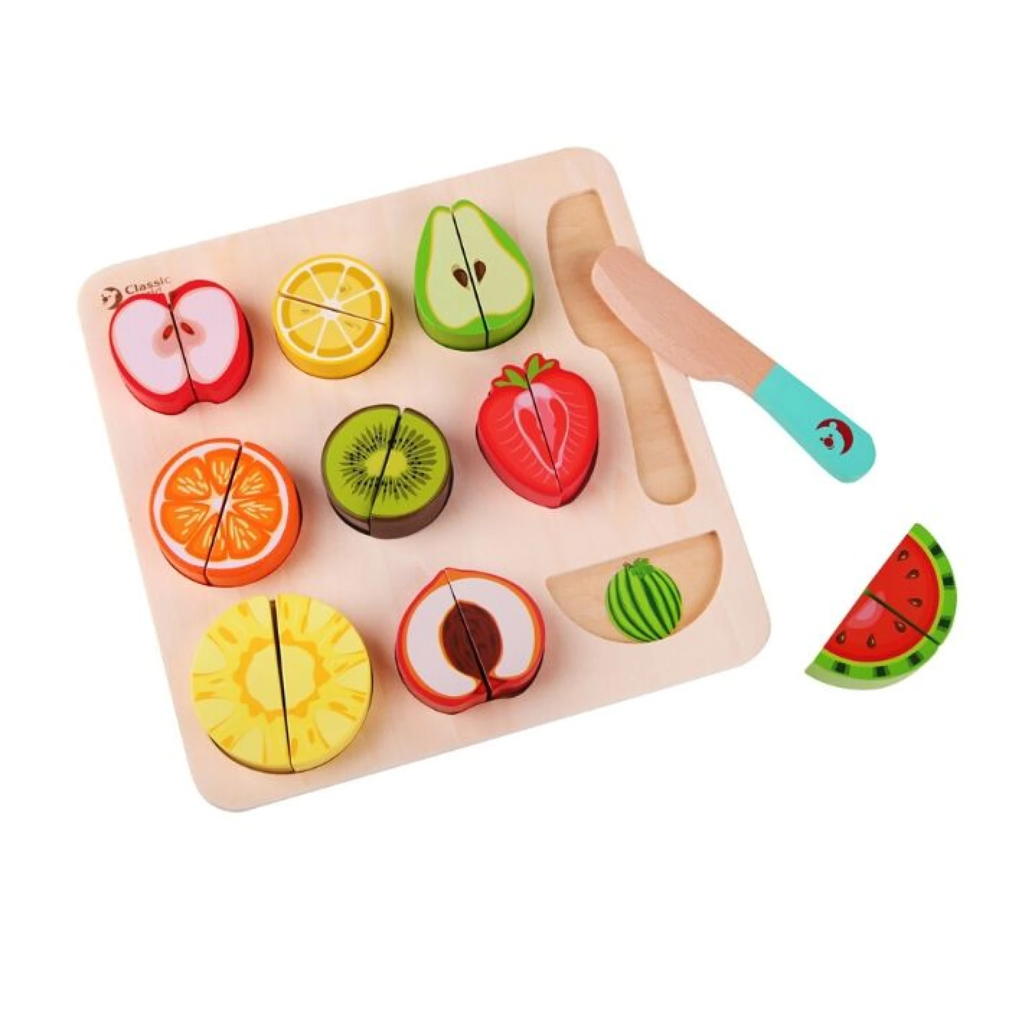 Classic World Cutting Fruit Puzzle