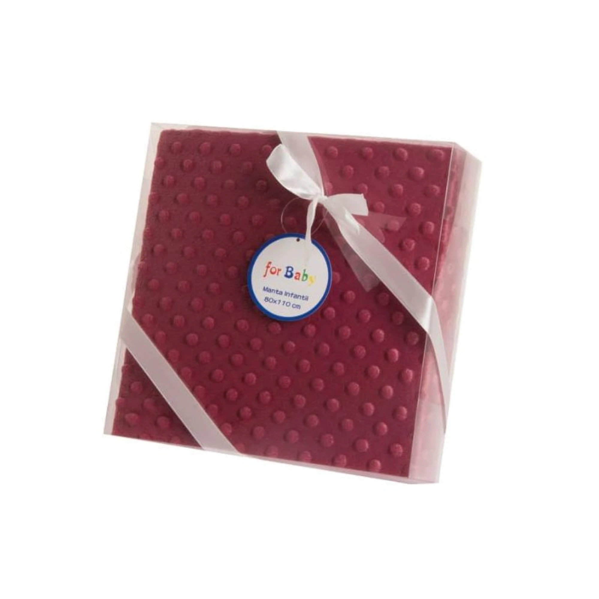 For Baby Blanket 80x110cm Granate