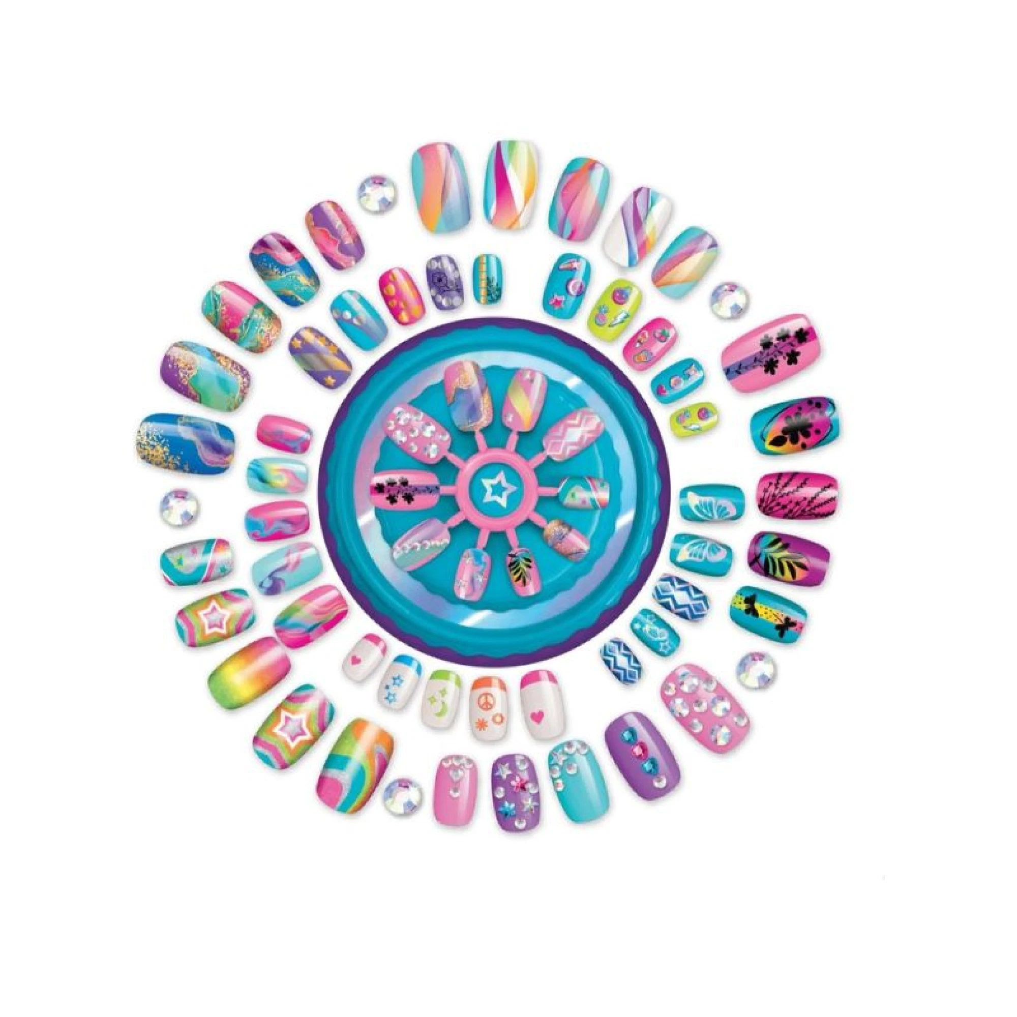 Cra-Z-Art Shimmer N Sparkle Trendy Tips Nail Expressions