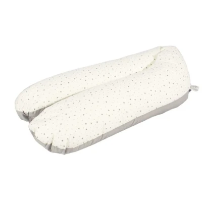 Just Baby Multi 3in1 Silicone Breastfeeding Pillow Grey Stars