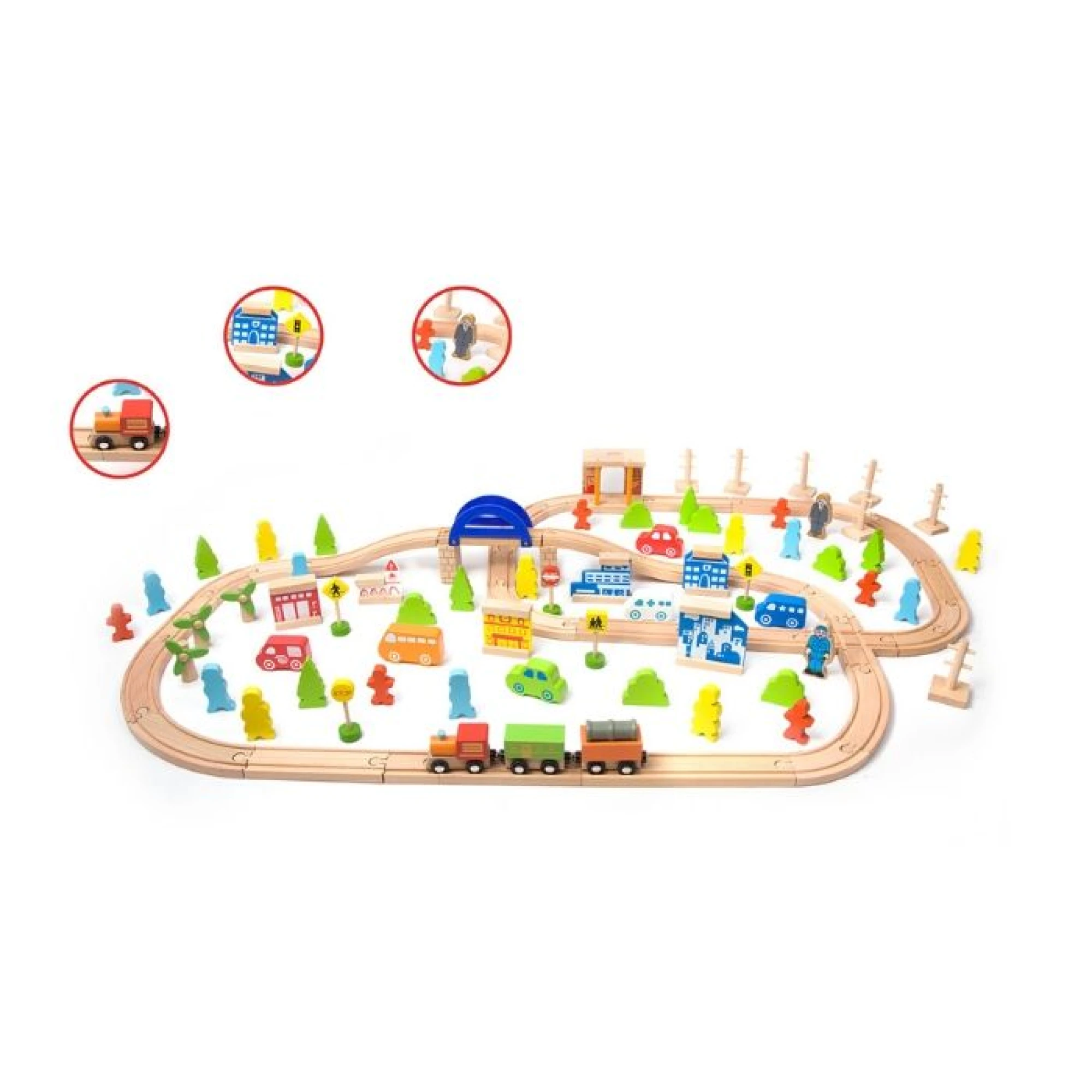 Classic World Toys 110 Train Set