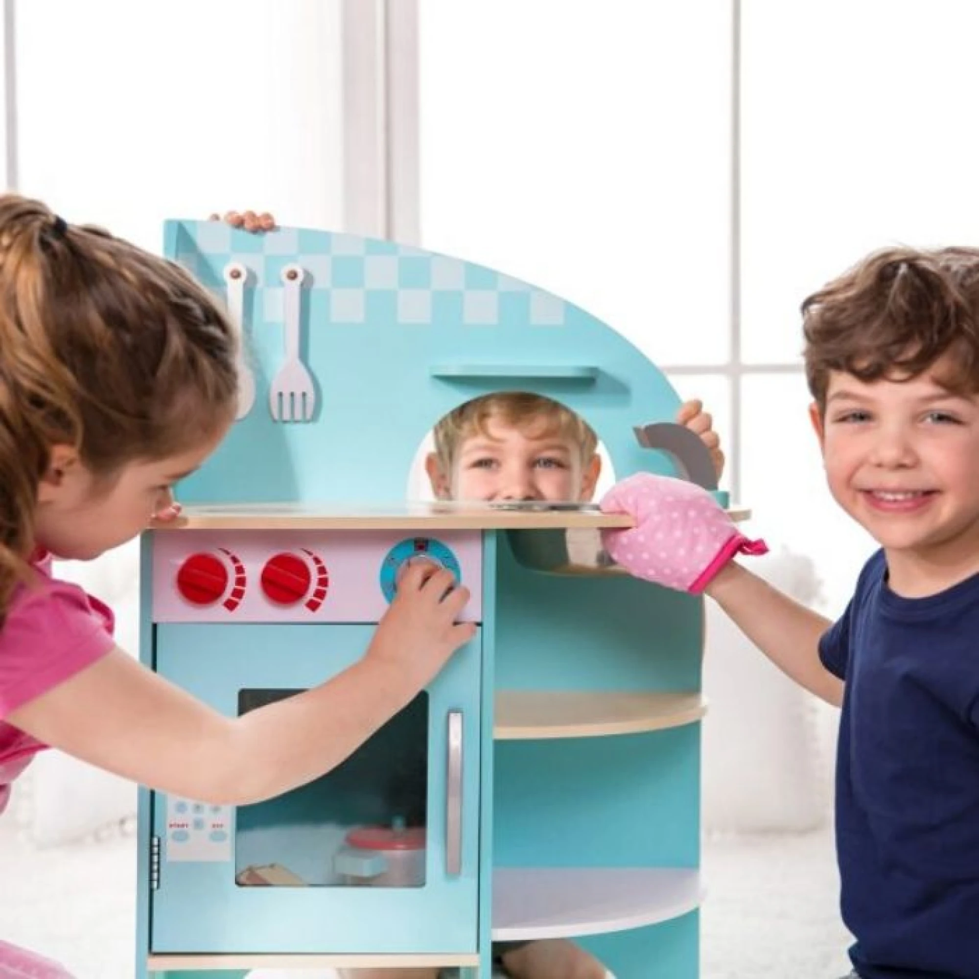 Classic World Toys Blue Kitchen