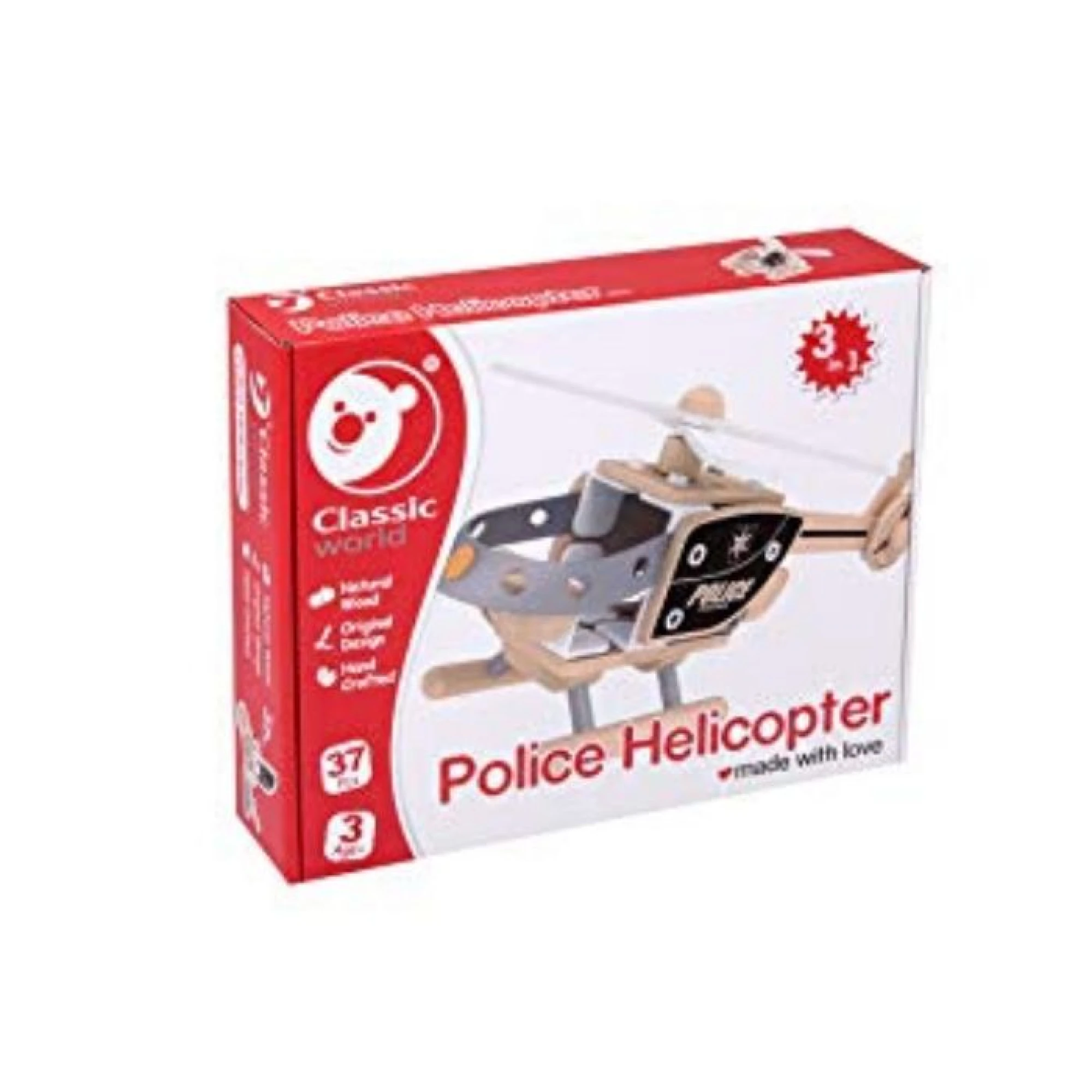 Classic World Toys Police Helicopter