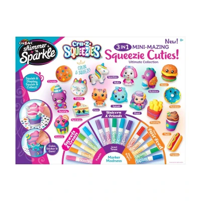 Cra-Z-Art Shimmer N Sparkle 3 in 1 Mini Mazing Squeezy Cuties