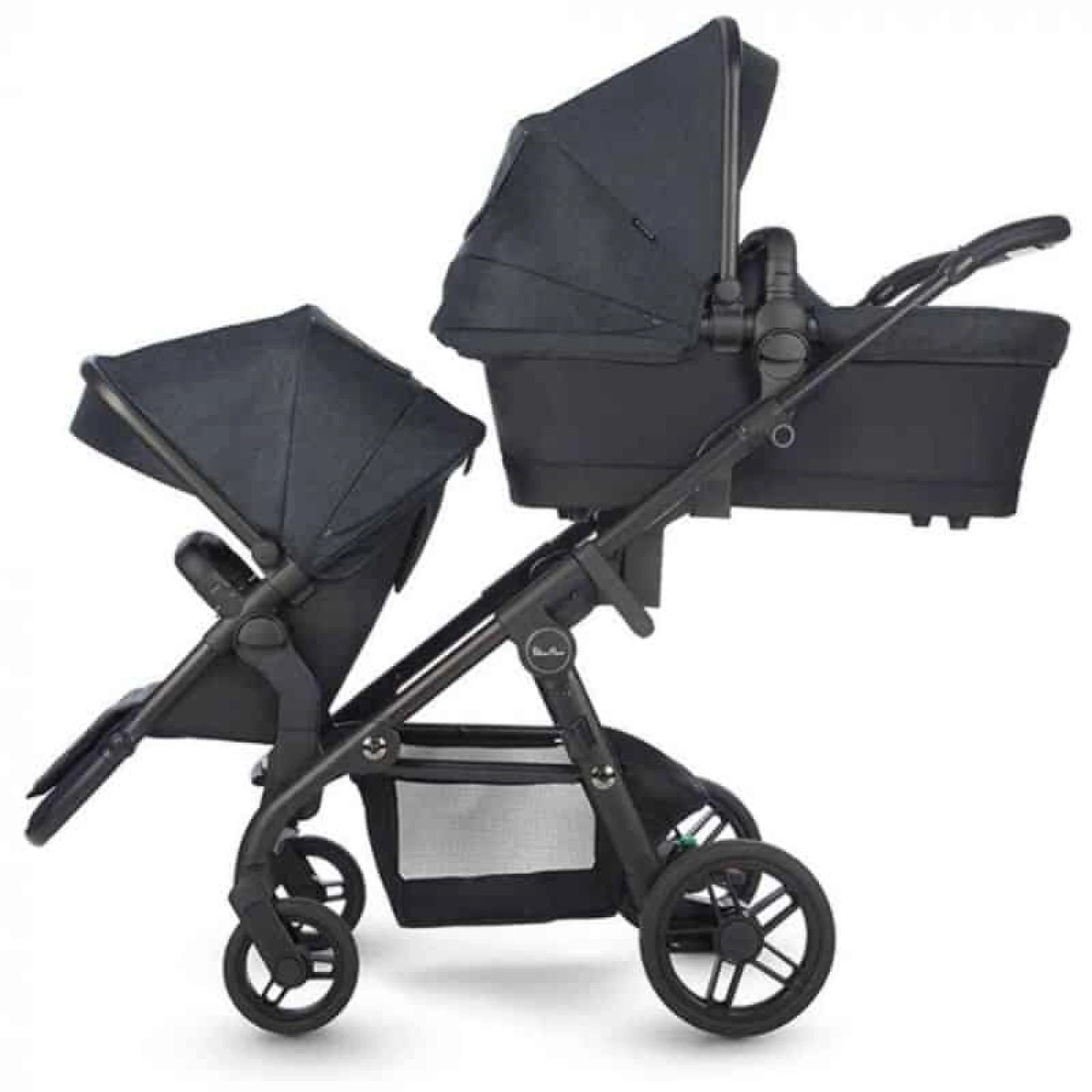 Coast Tandem Flint extra seat unit - Sliver Cross