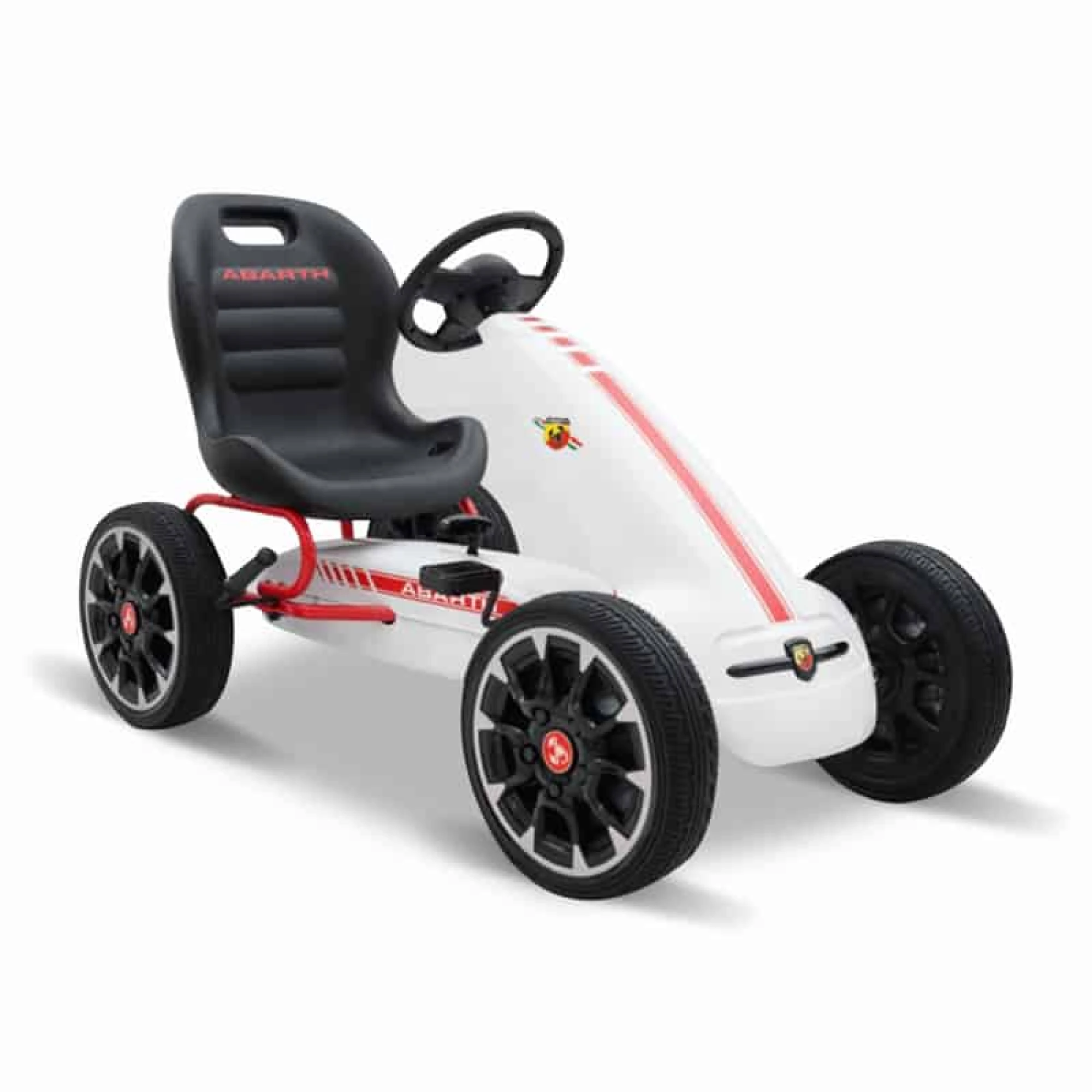 Abarth Pedal Go Kart - Licenced (white)