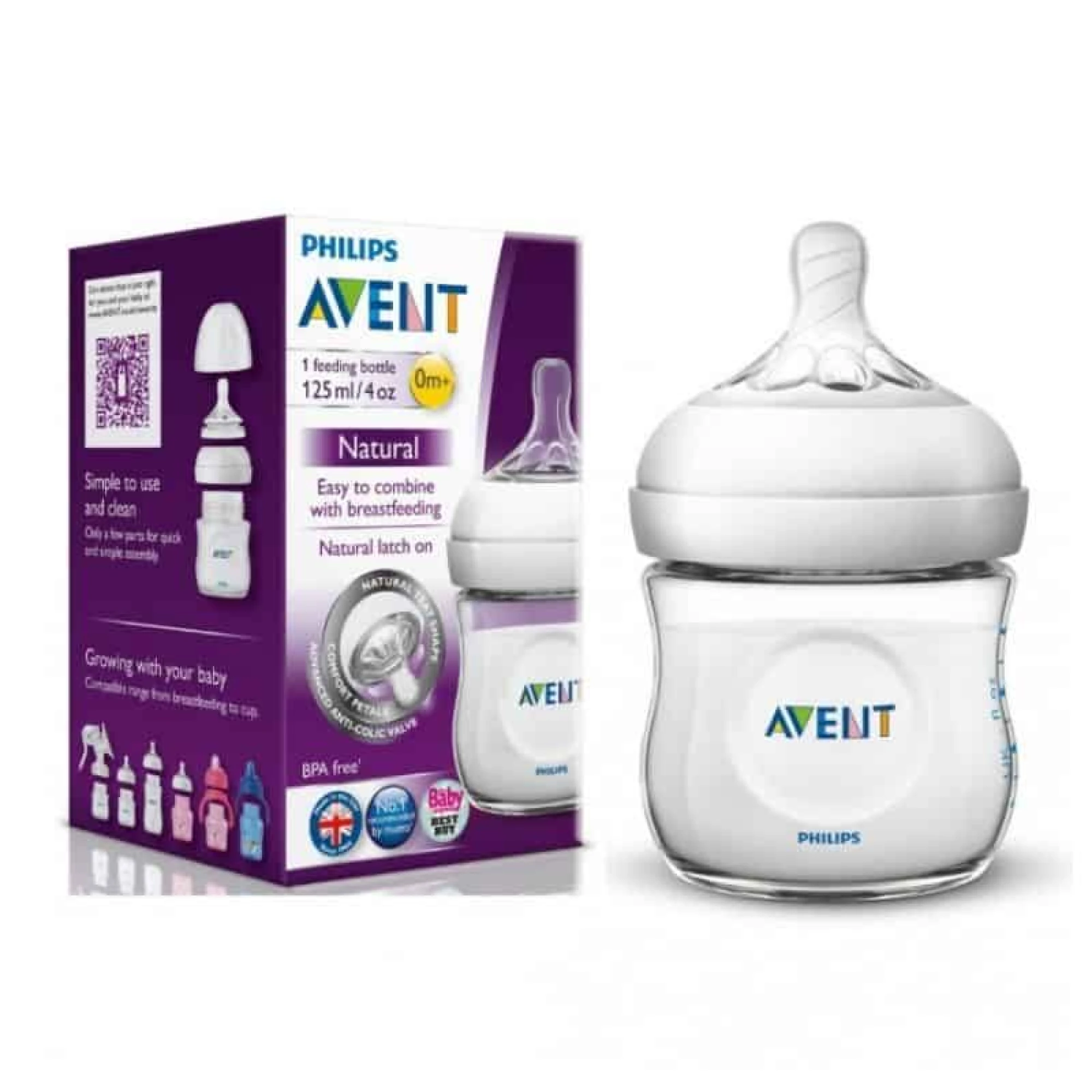 Philips Avent Natural Bottle 125ml