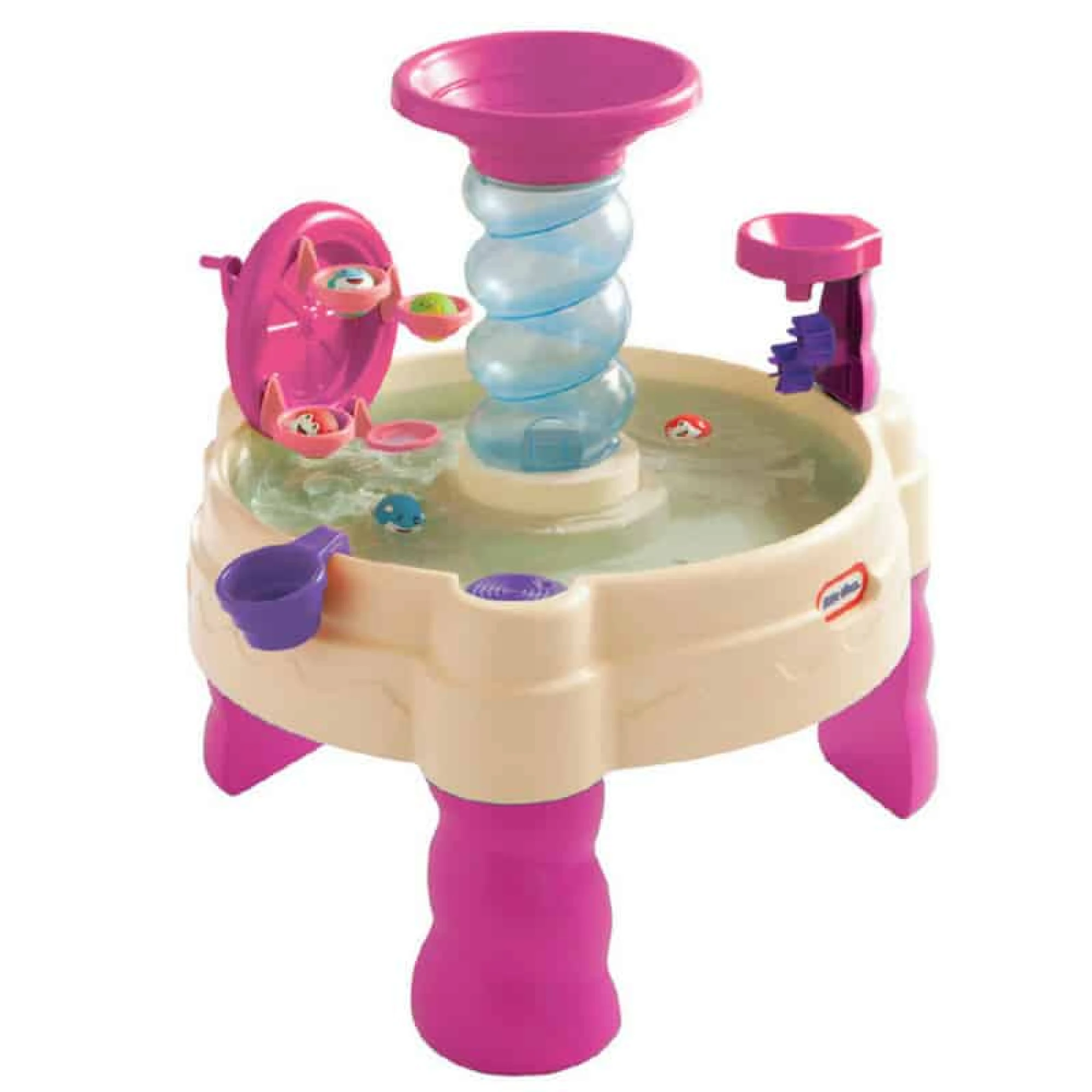 Spiralin’ Seas Water Table – Pink