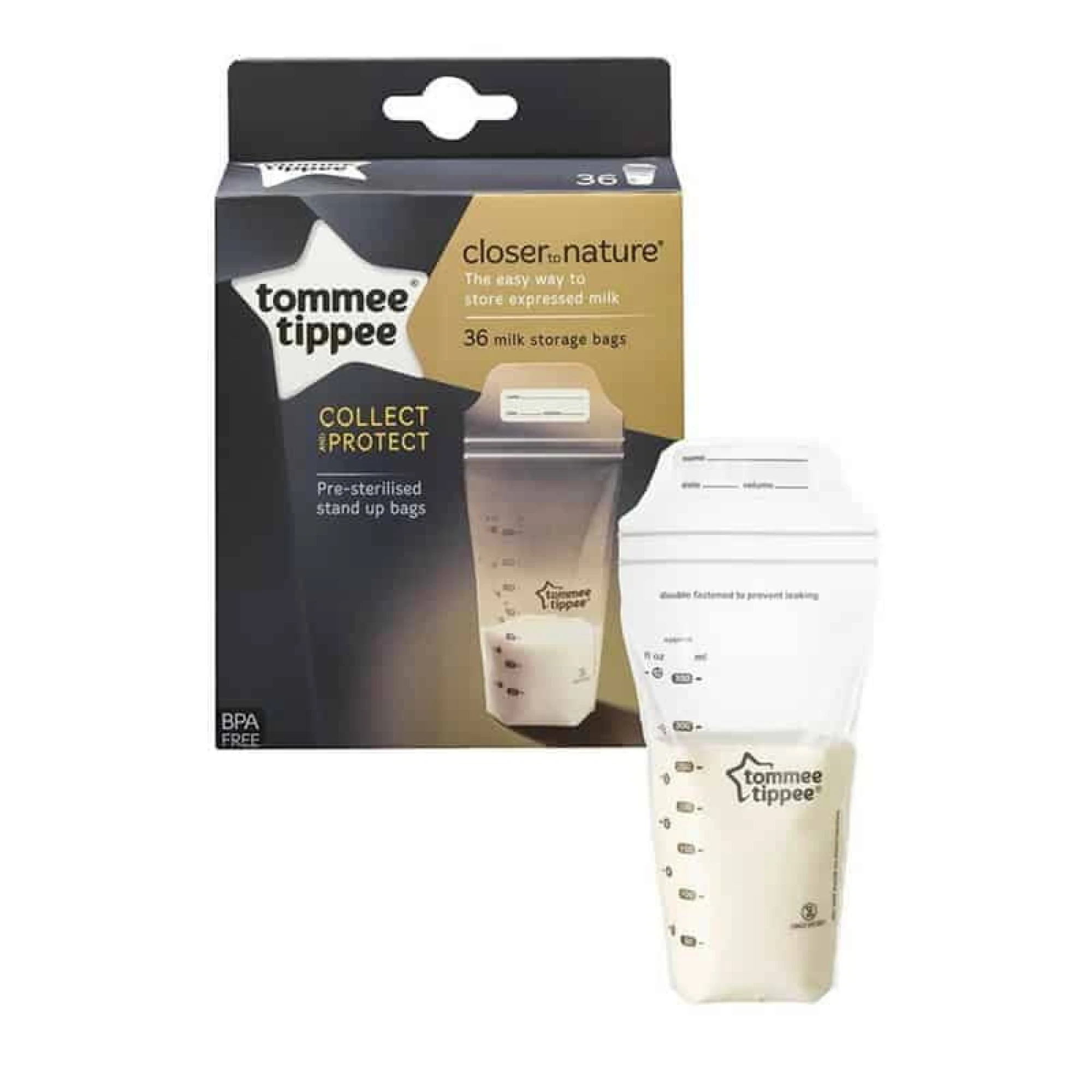 Tommee Tippee Milk Storage Bags x 36