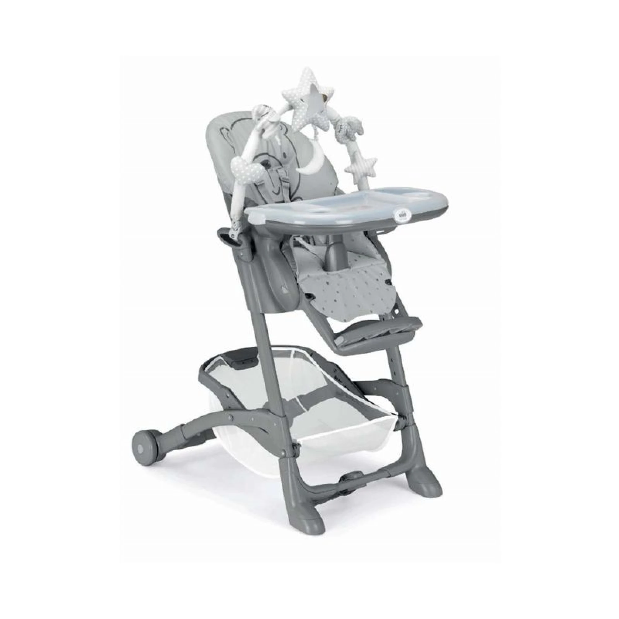 Cam Instante High chair Multi Color - Teddy Grey